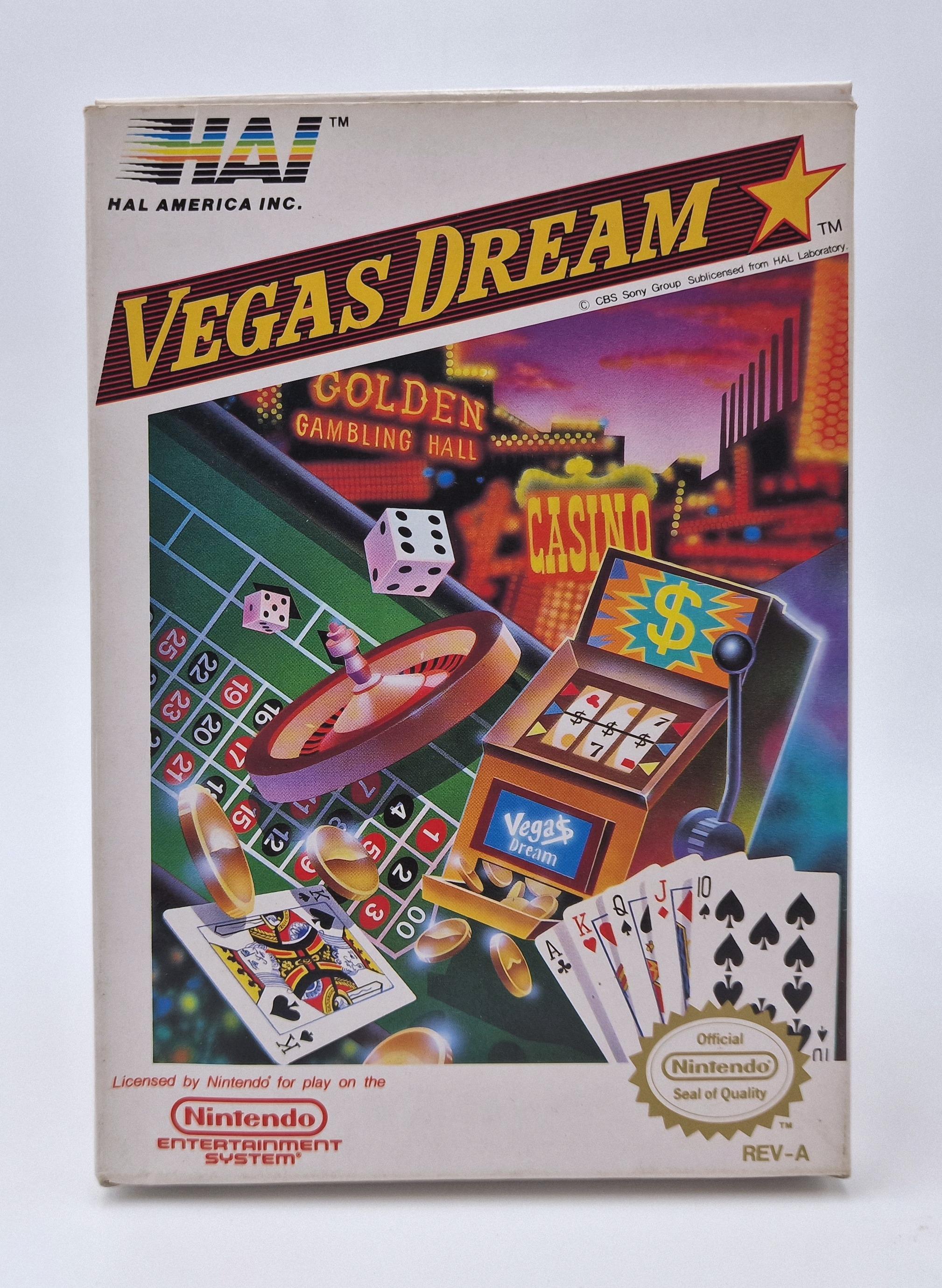 Vegas Dream — Nintendo NES / FC US