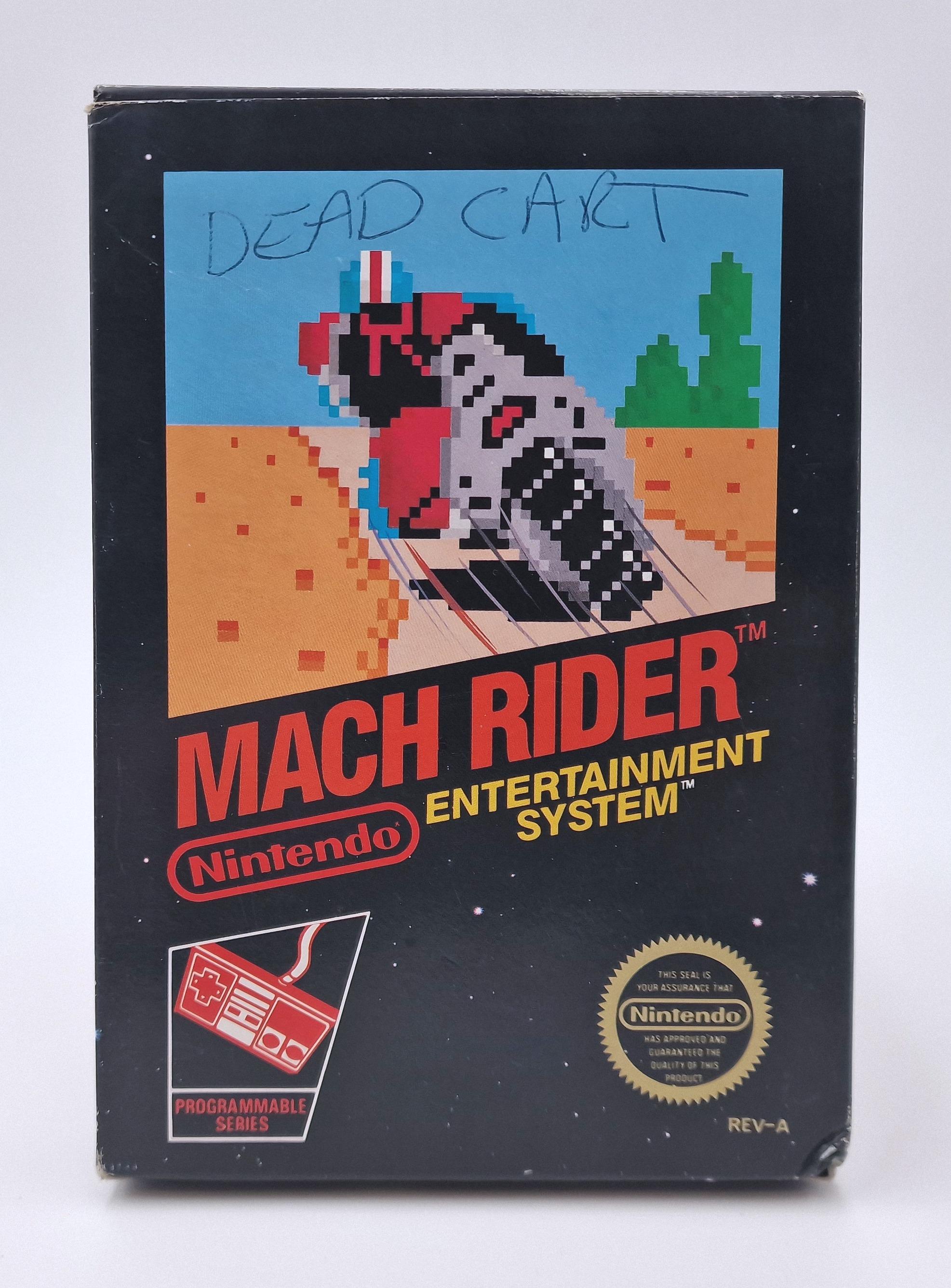 Mach Rider — Nintendo NES / FC US