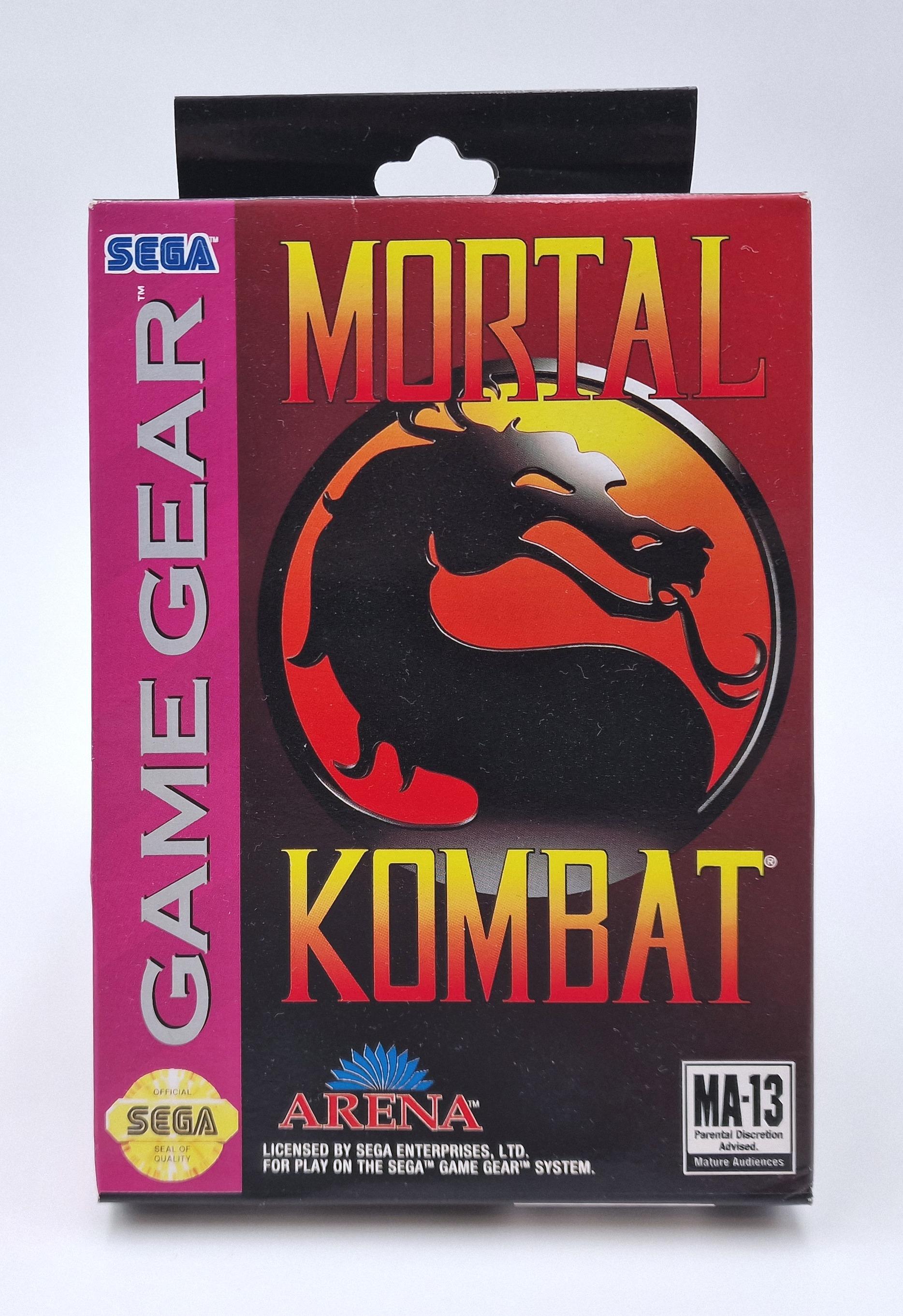 Mortal Kombat — SEGA Game Gear US