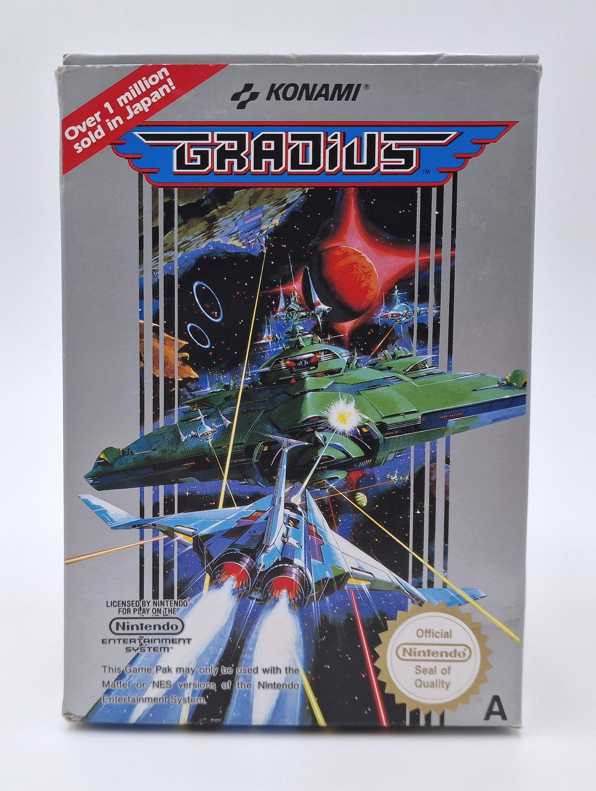 Gradius — Nintendo NES / FC PAL