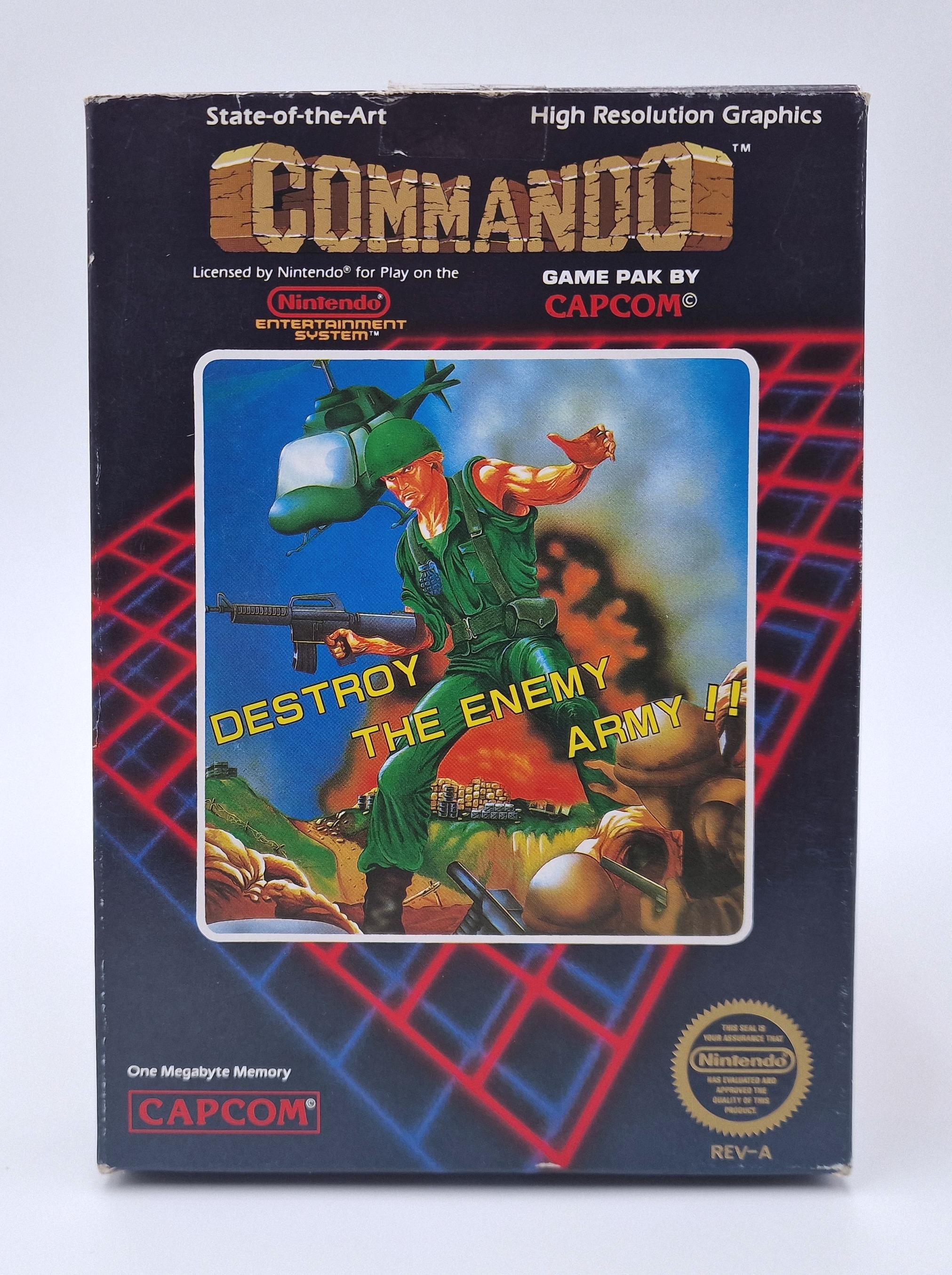 Commando — Nintendo NES / FC US