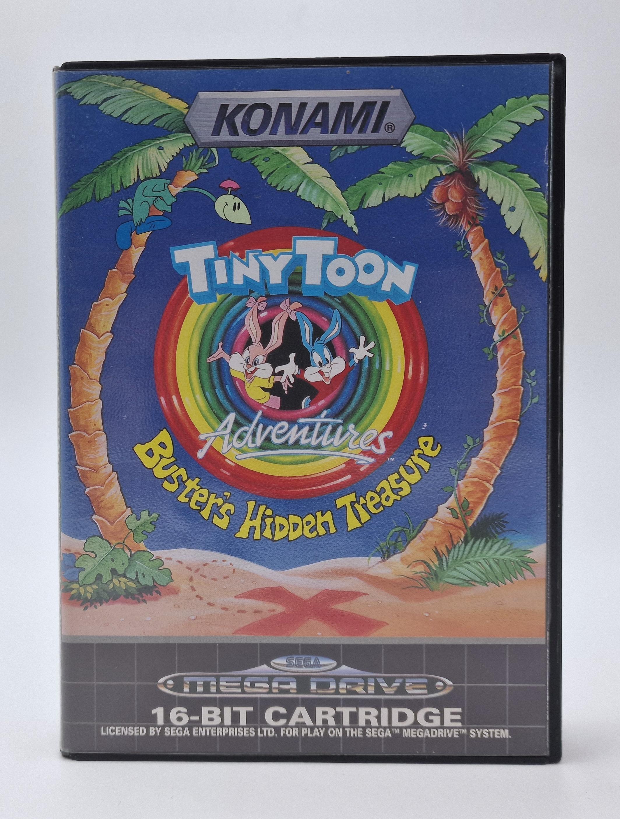 Tiny Toon Adventures: Buster's Hidden Treasure — SEGA Megadrive PAL
