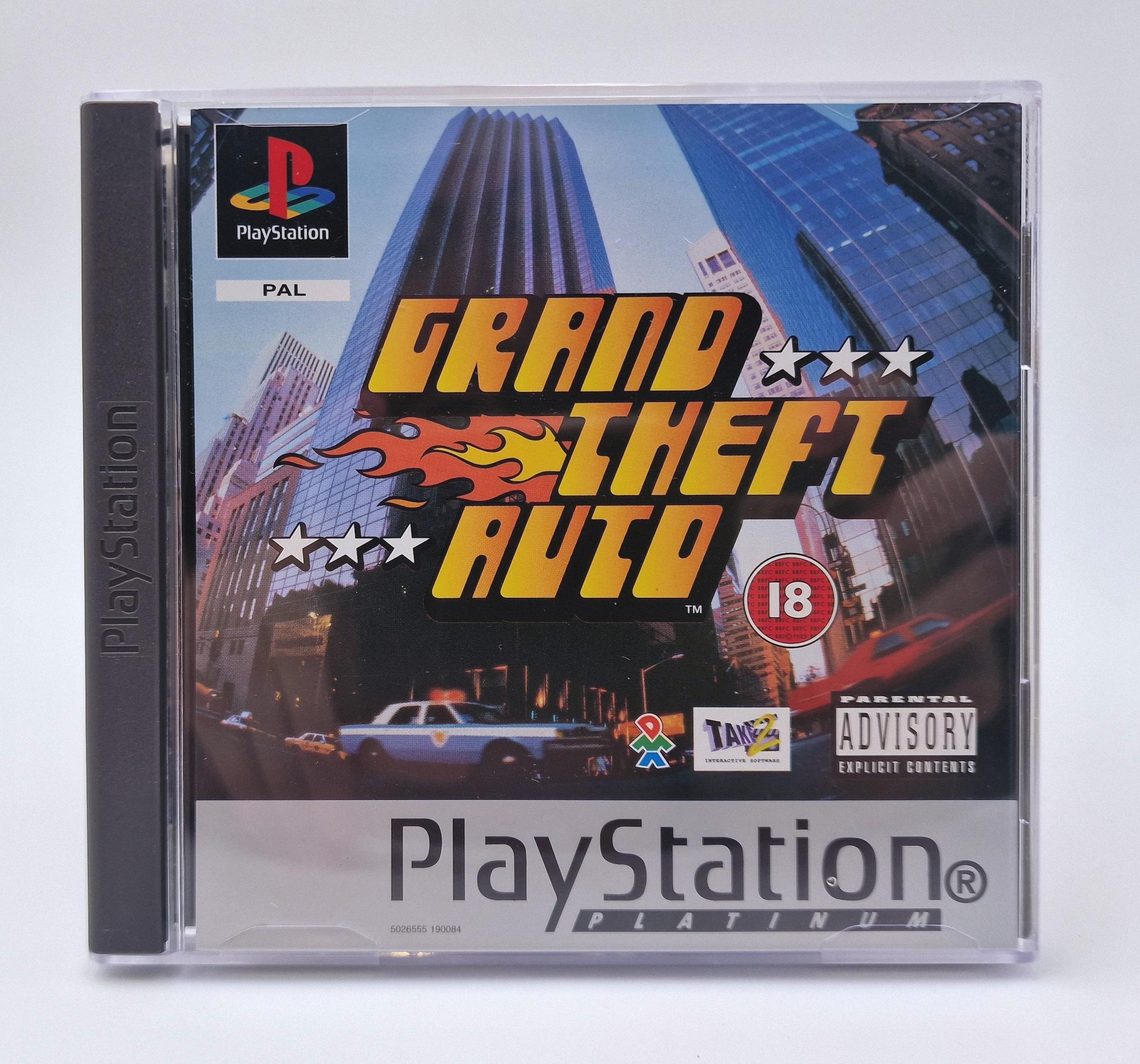 Grand Theft Auto Platinum — Sony PS1 PAL