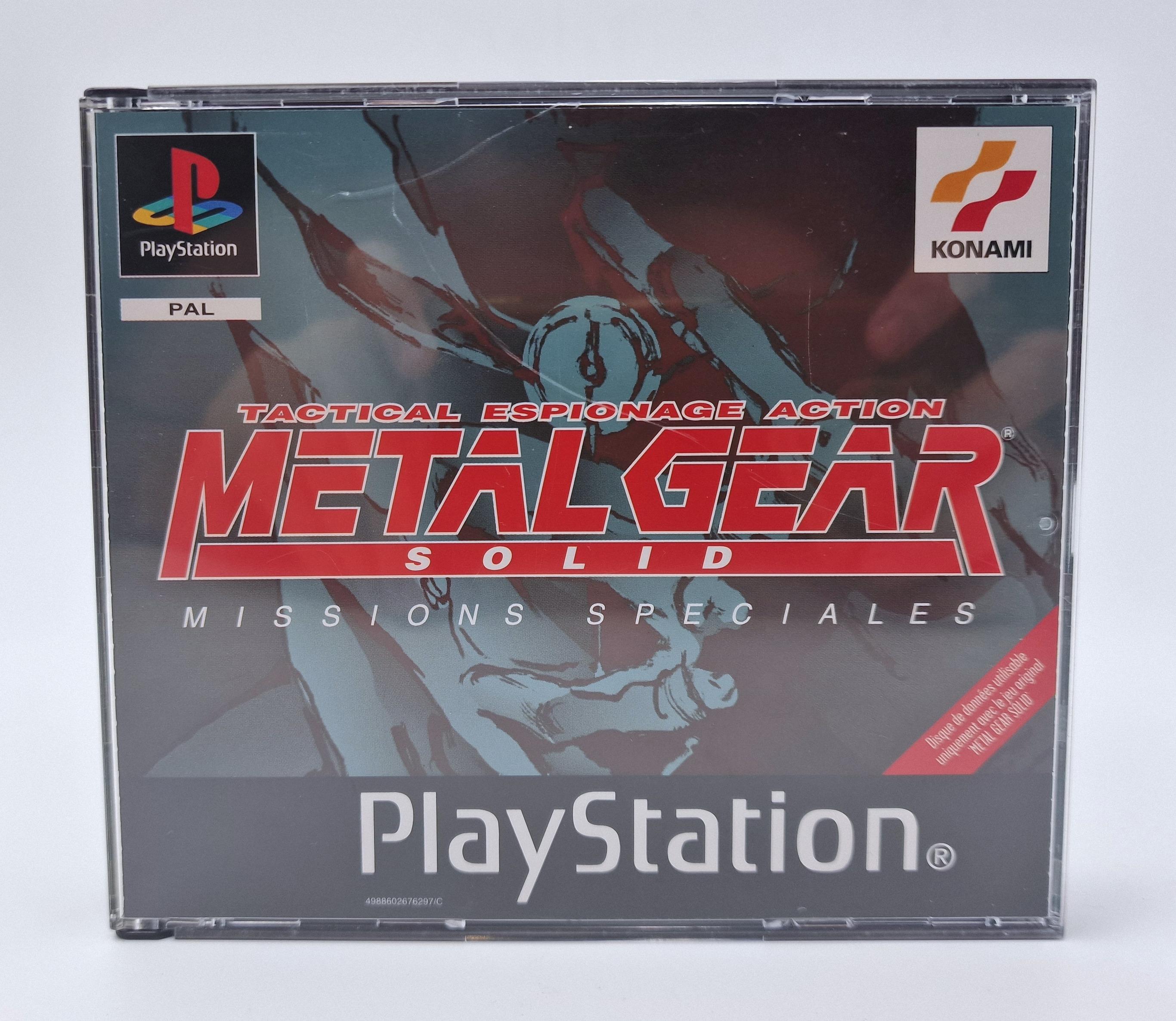 Metal Gear Solid Special Missions — Sony PS1 PAL