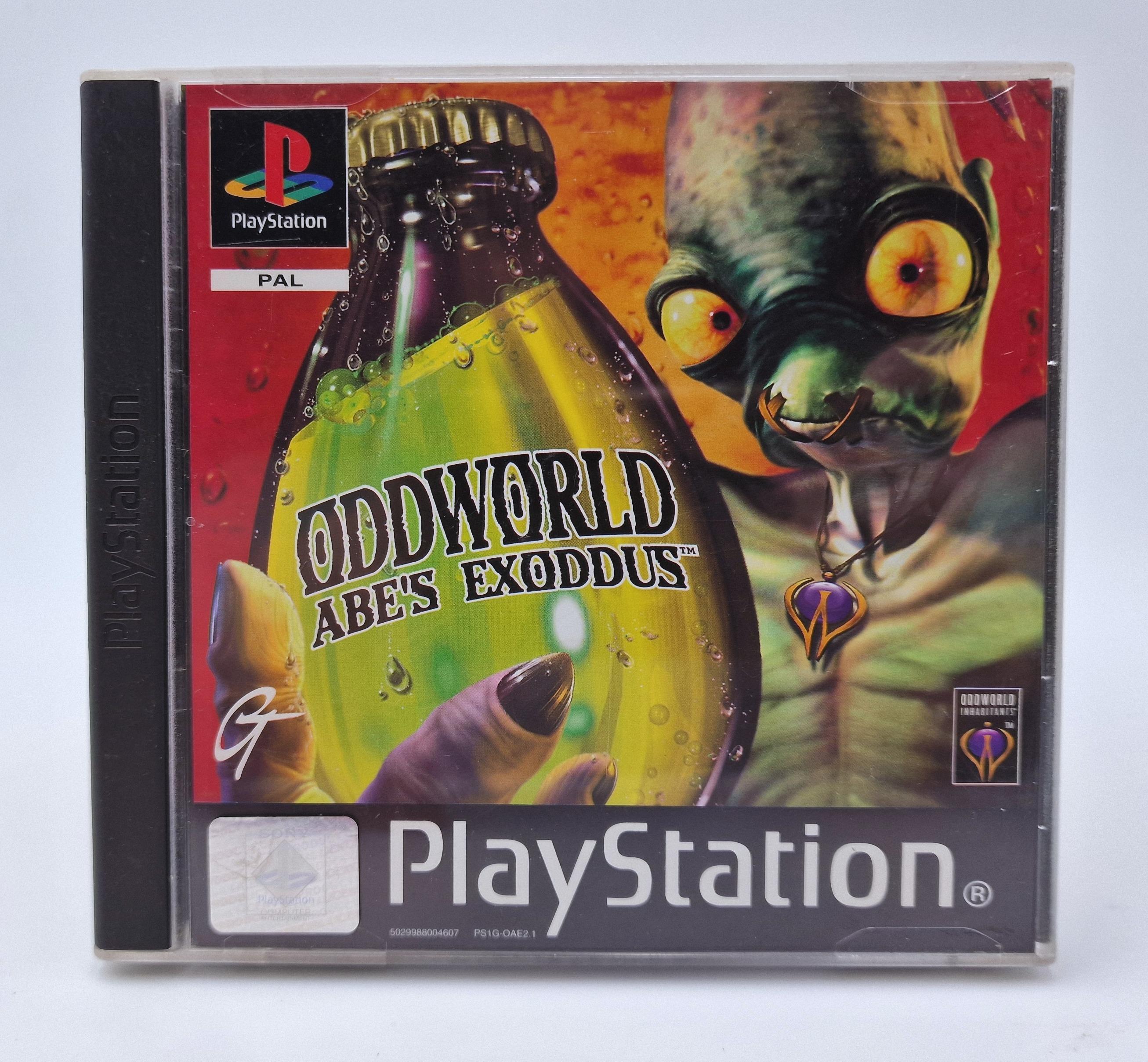 Oddworld Abe's Exoddus — Sony PS1 PAL