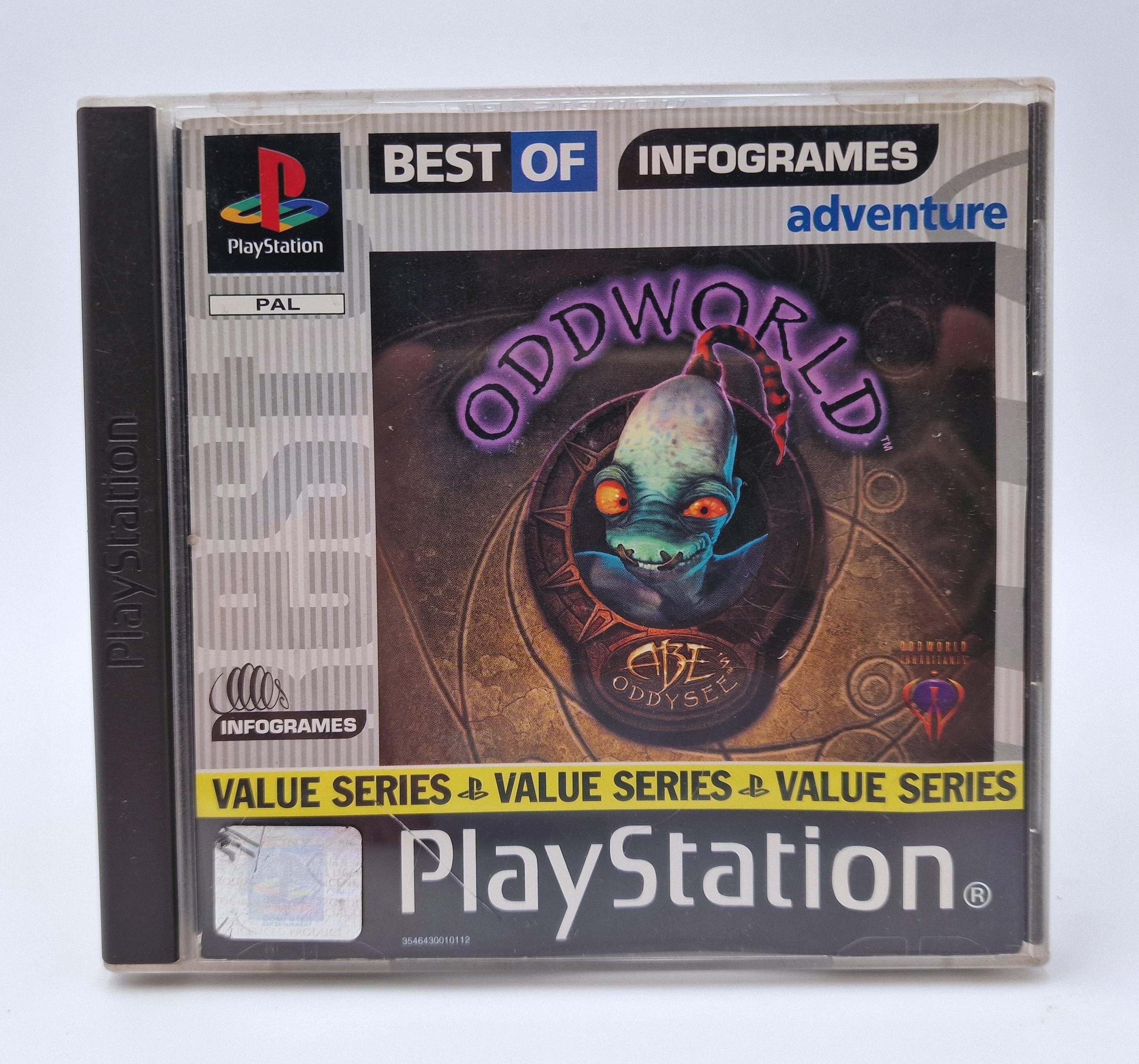 Oddworld Abe's Odyssey — Sony PS1 PAL