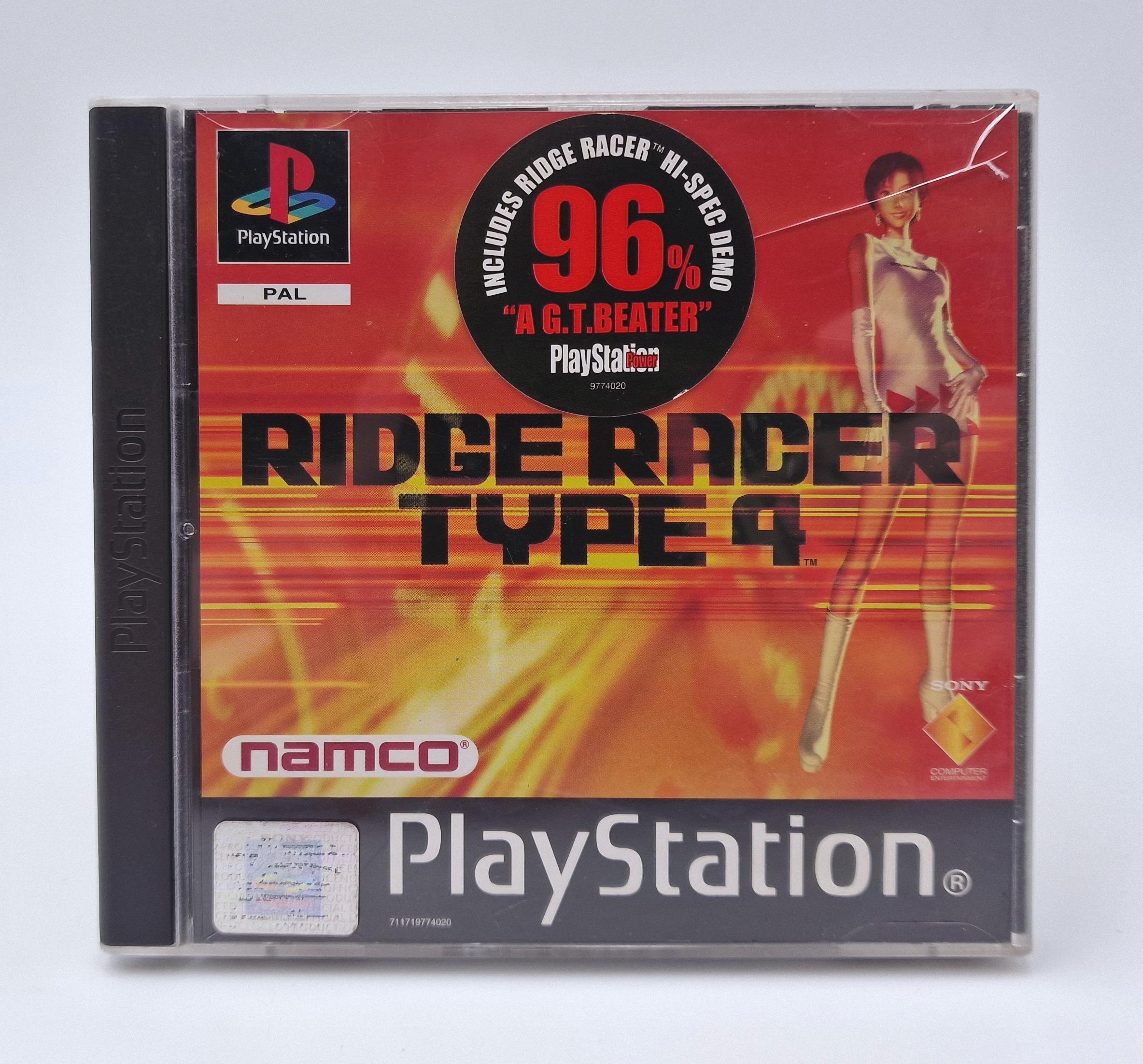 Ridge Racer Type 4 — Sony PS1 PAL