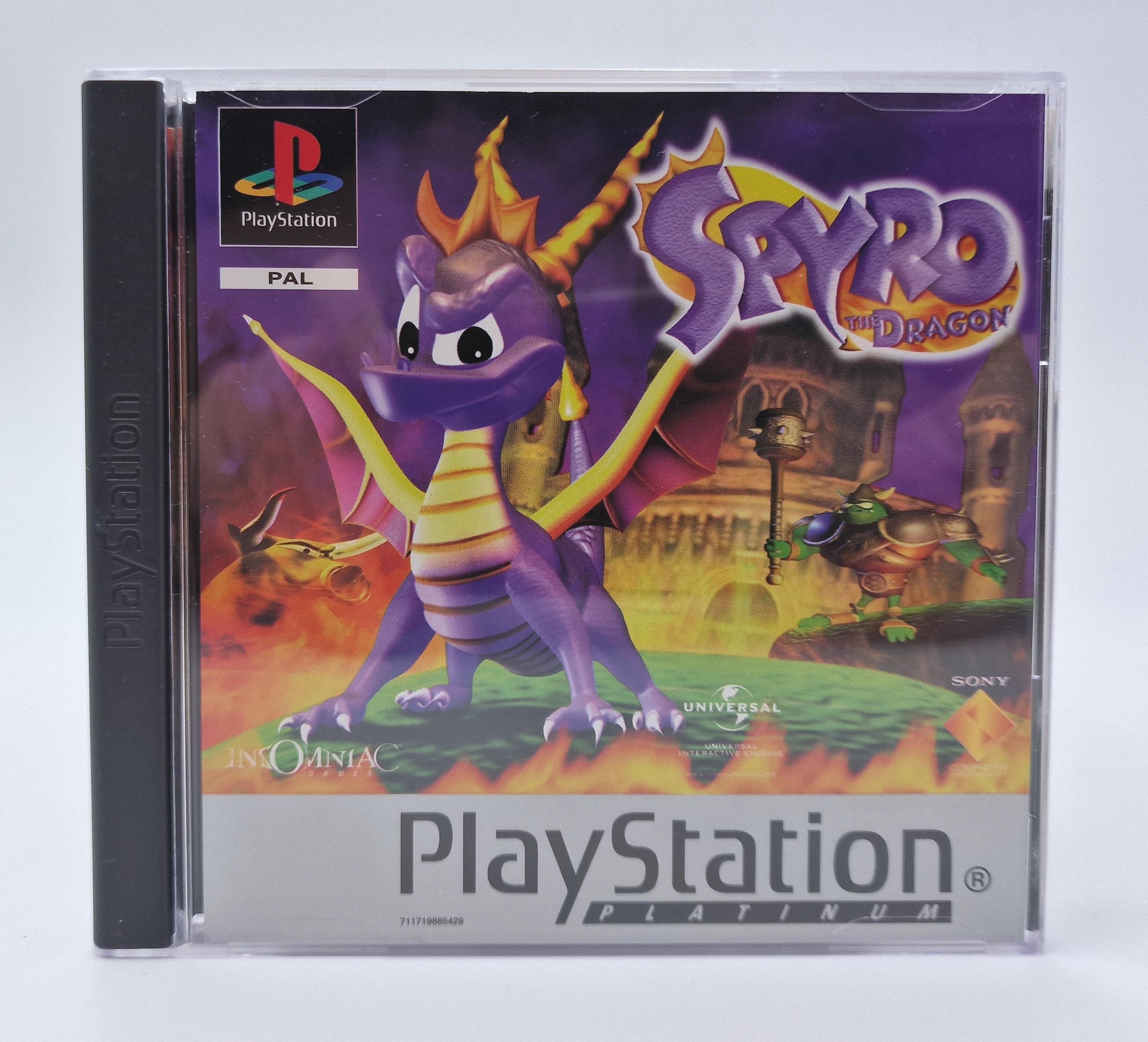 Spyro The Dragon Platinum — Sony PS1 PAL