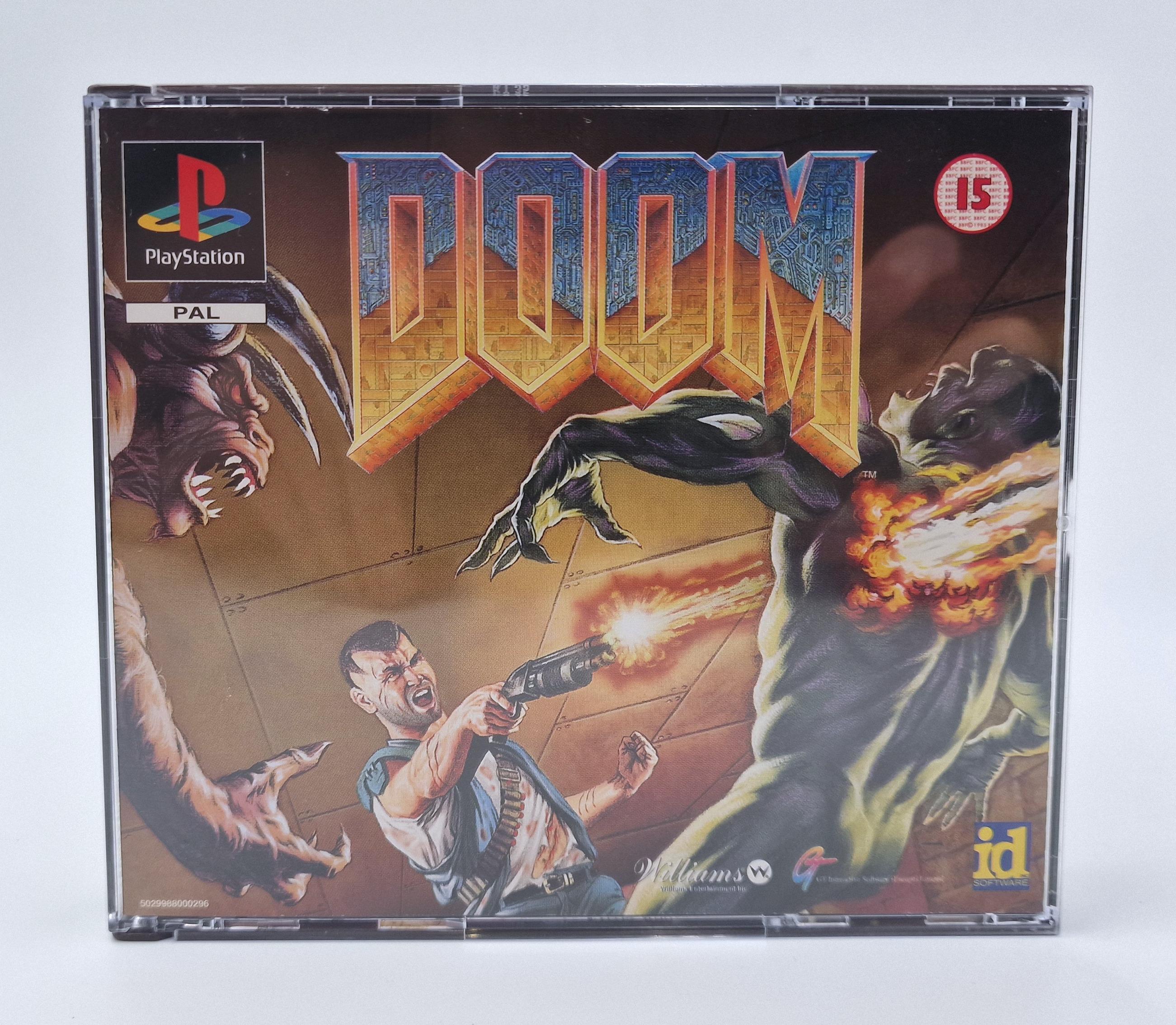 Doom Big Box — Sony PS1 PAL