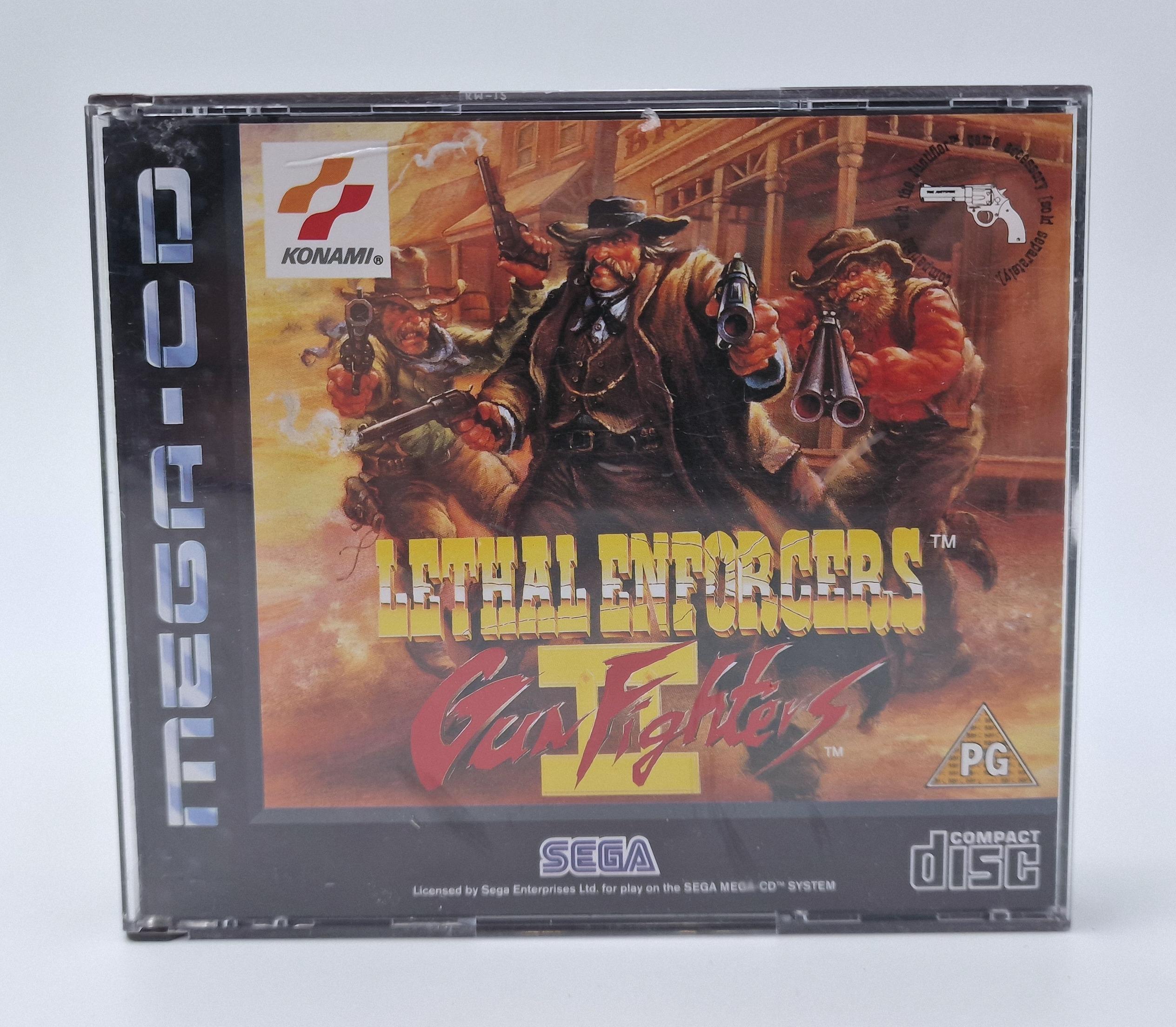 Lethal Enforcers II: Gun Fighters — SEGA Mega CD PAL