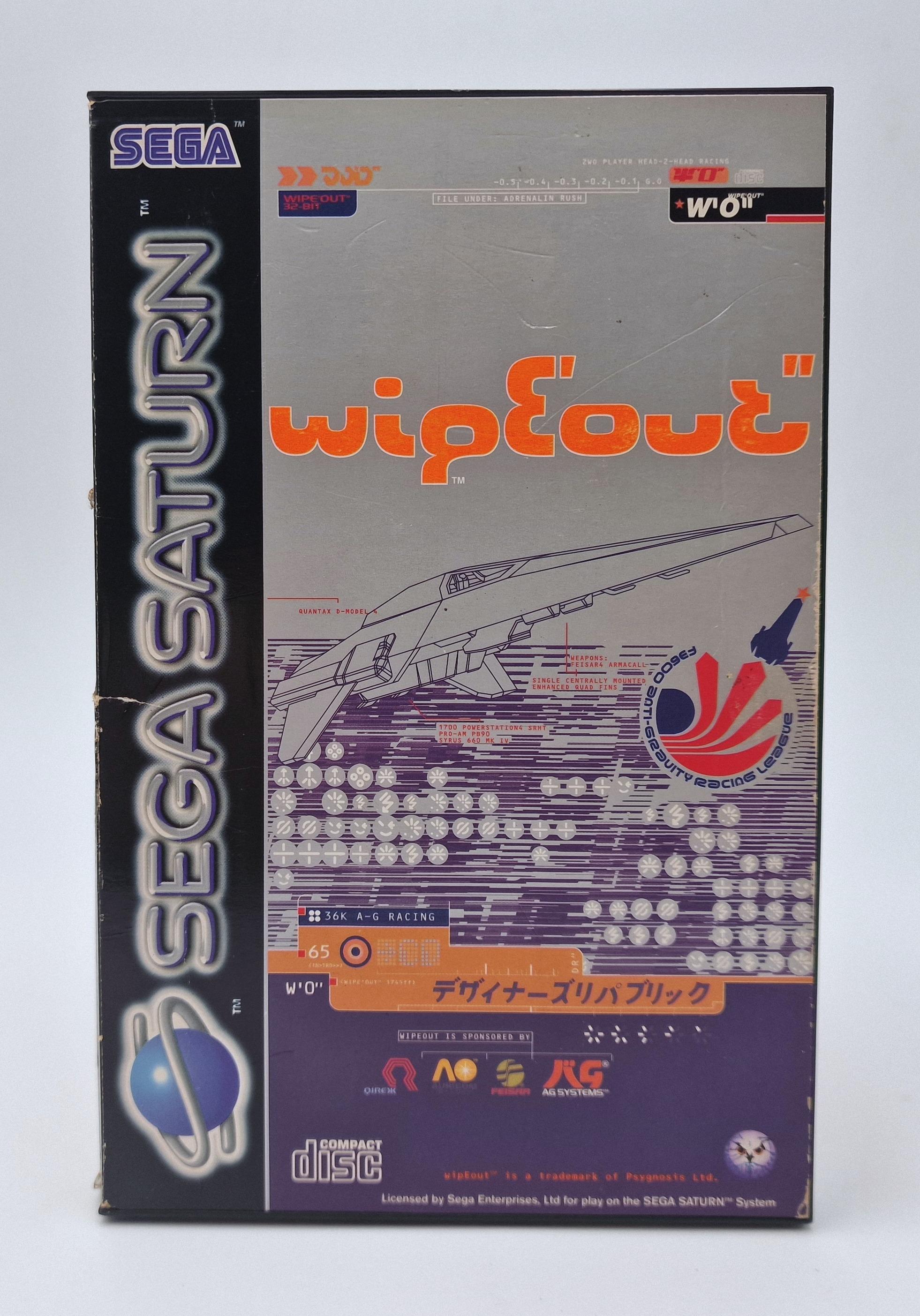 Wipeout — SEGA Saturn PAL