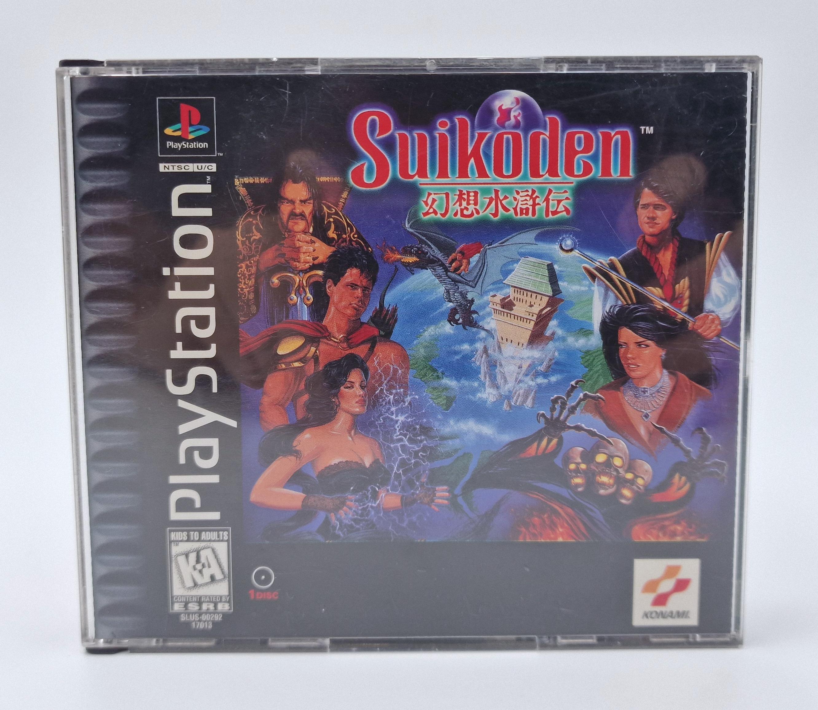 Suikoden — Sony PS1 US