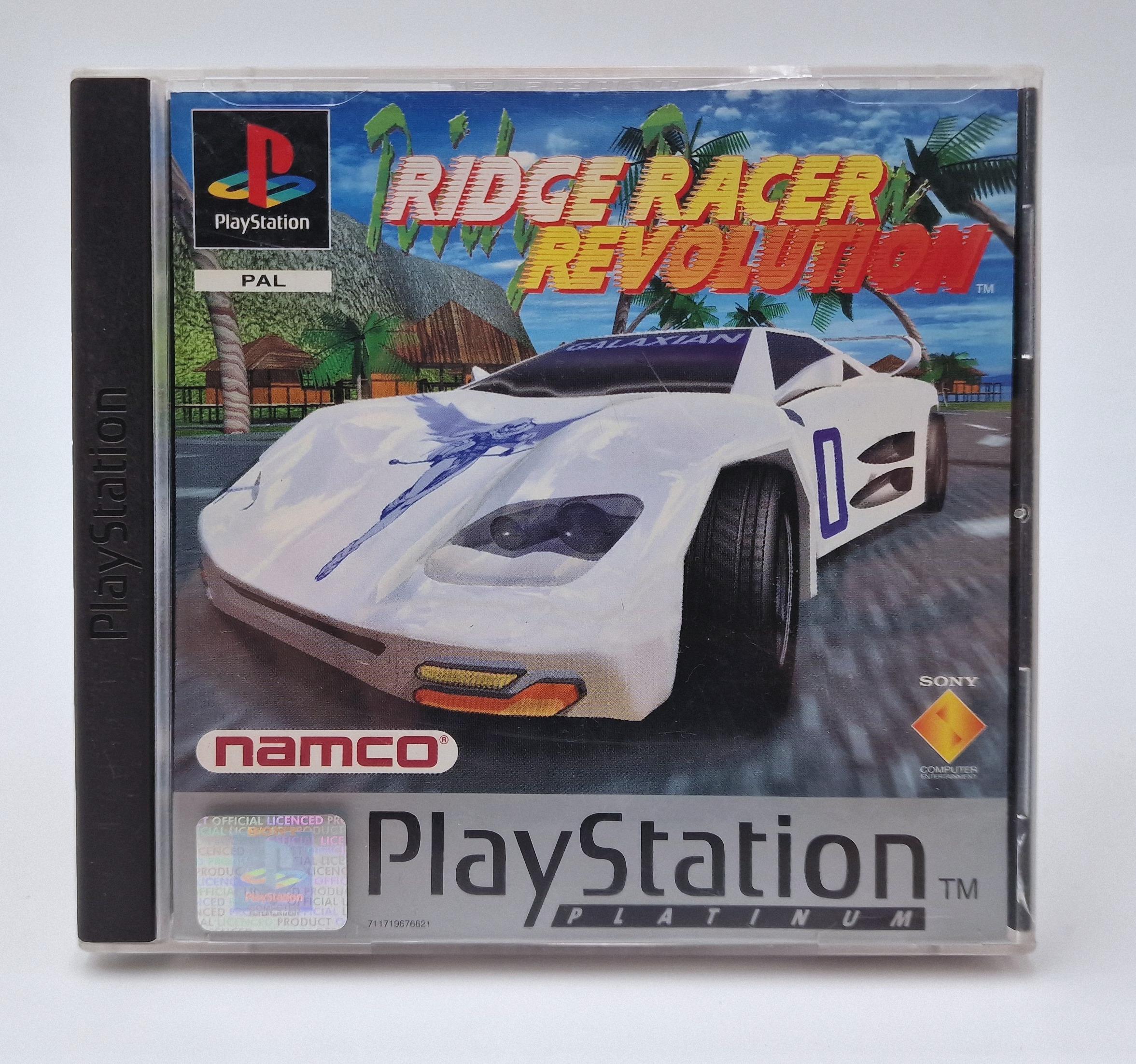 Ridge Racer Revolution Platinum — Sony PS1 PAL