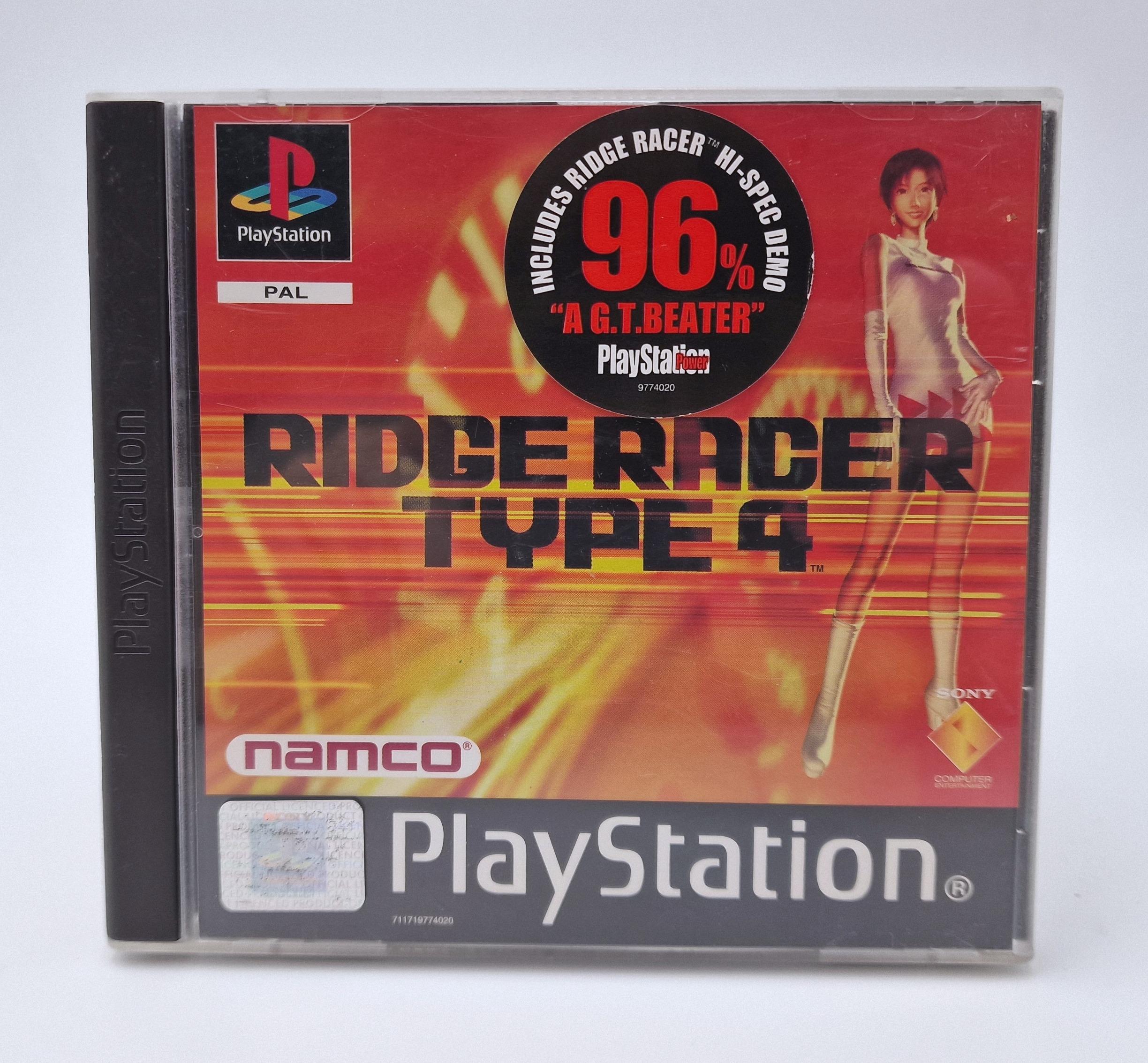 Ridge Racer Type 4 — Sony PS1 PAL