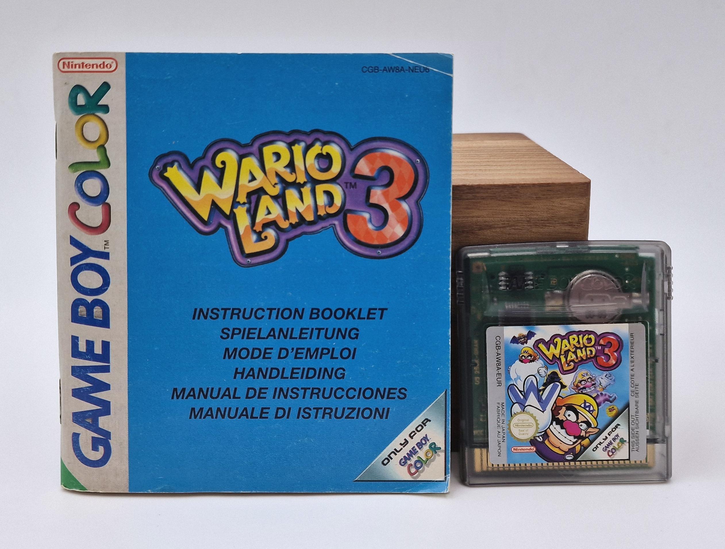 Warioland 3 — Nintendo Game Boy PAL