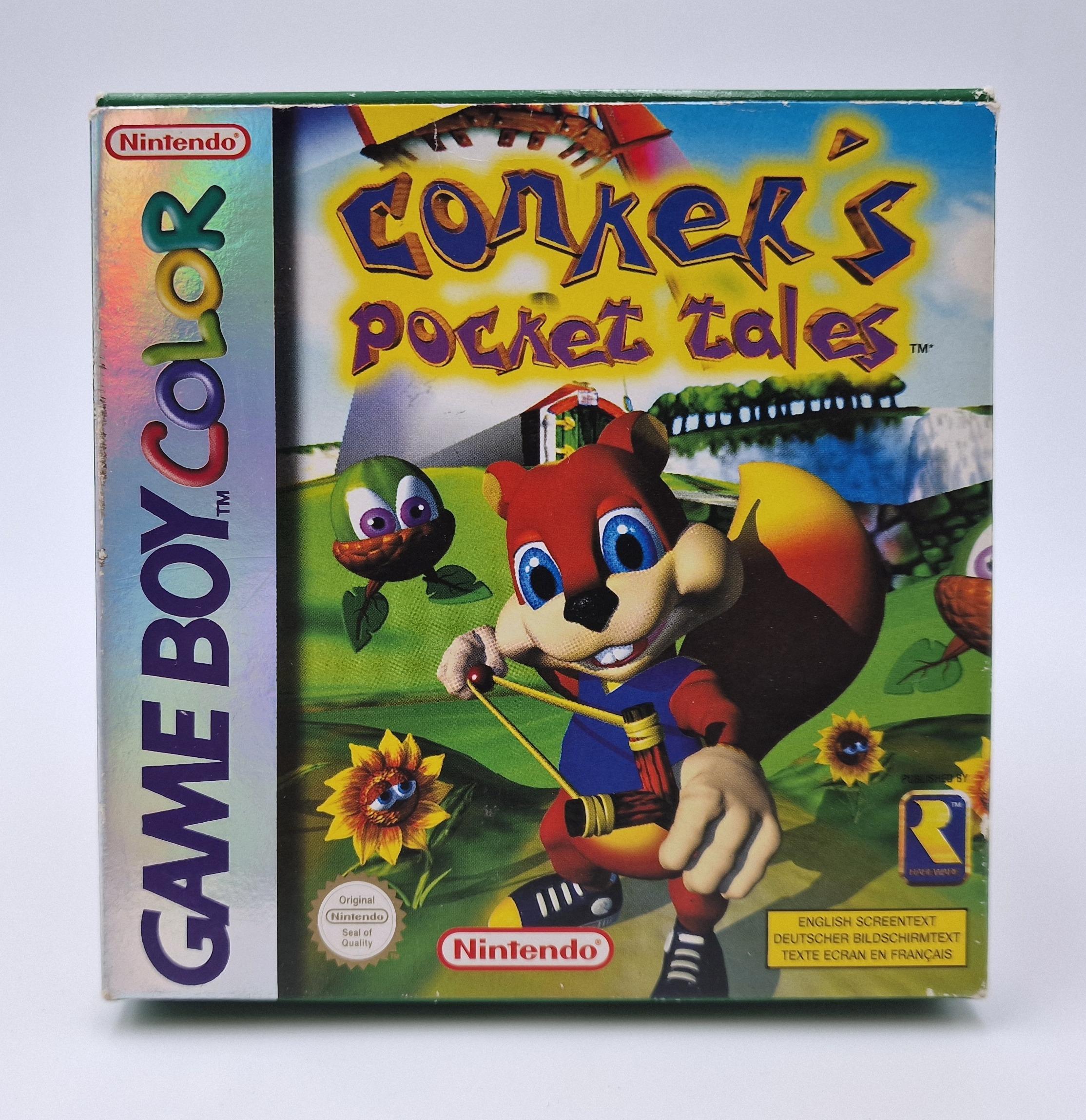 Conker's Pocket Tales — Nintendo Game Boy PAL