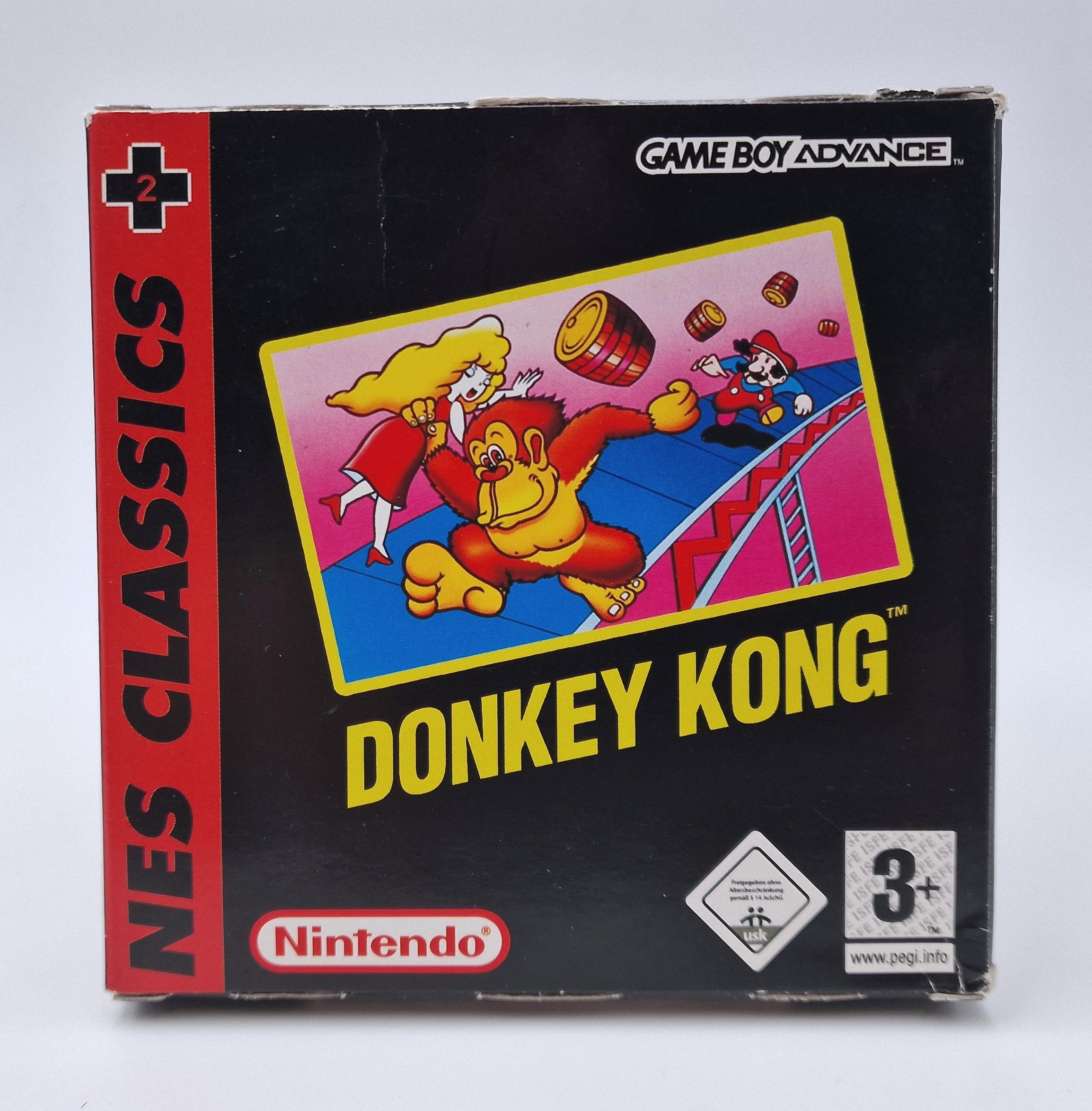 Donkey Kong NES Classics — Nintendo GBA PAL