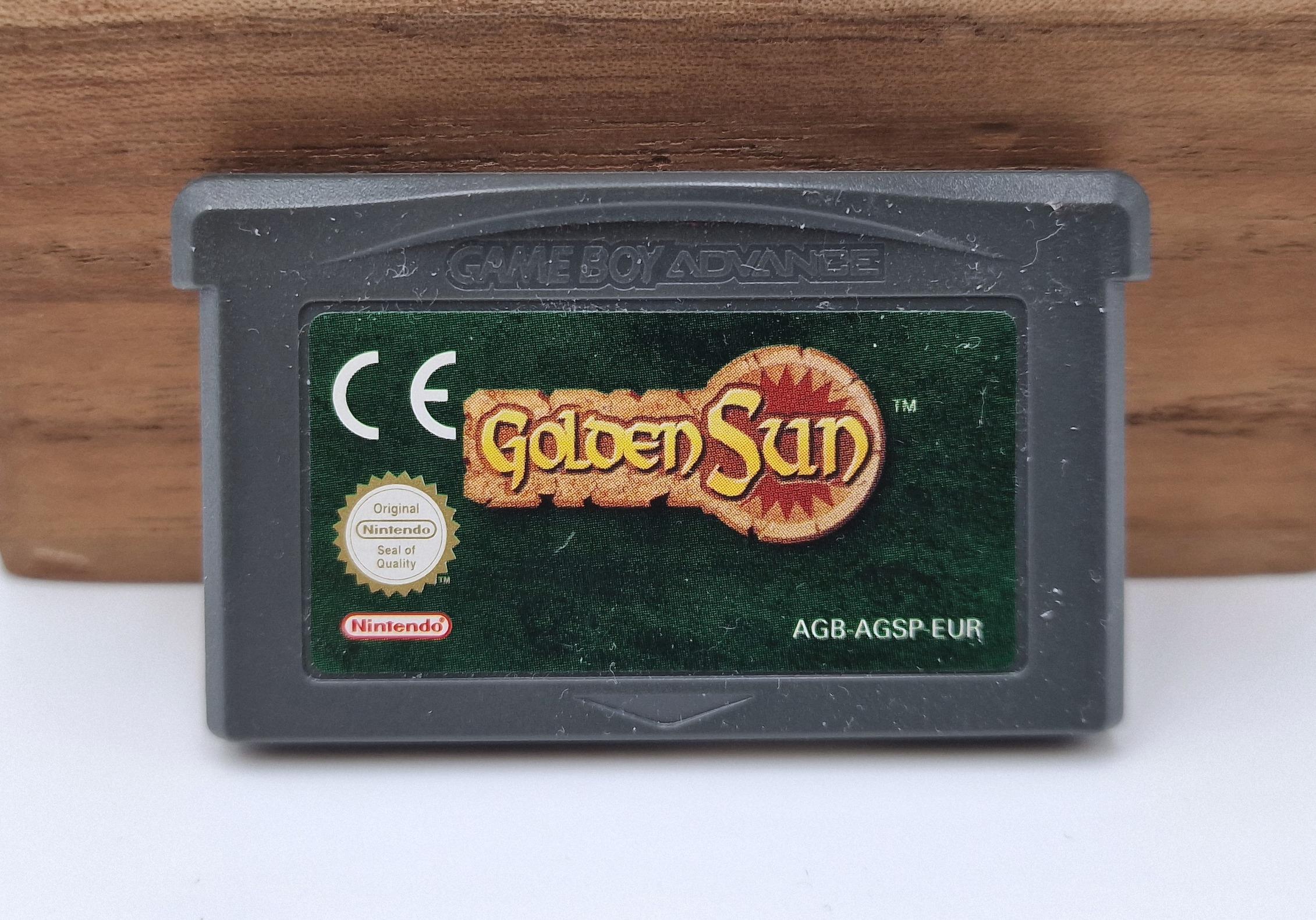 Golden Sun — Nintendo GBA PAL