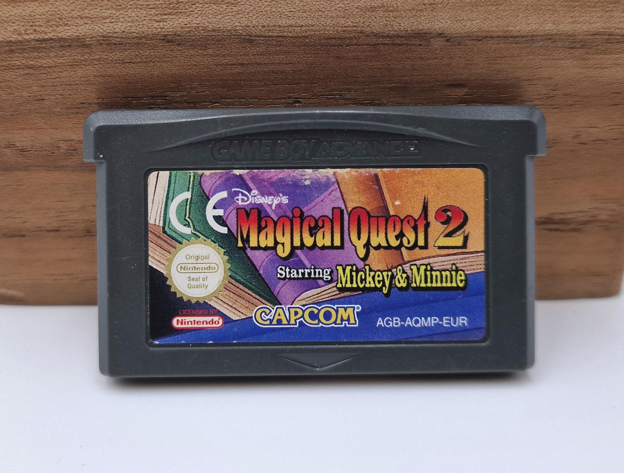 Disney's Magical Quest 2 Starring Mickey & Minnie — Nintendo GBA PAL