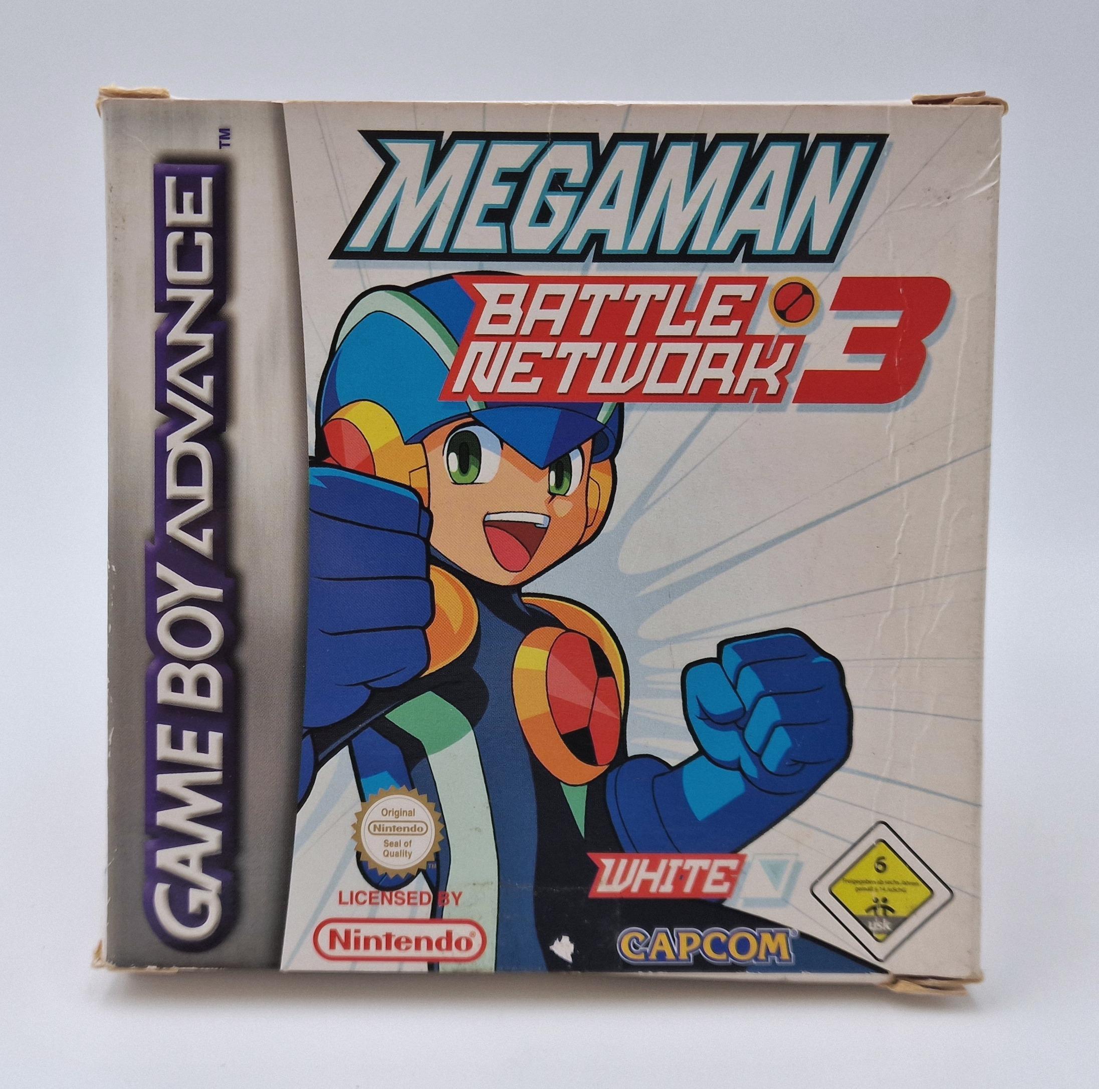 Mega Man Battle Network 3 White — Nintendo GBA PAL