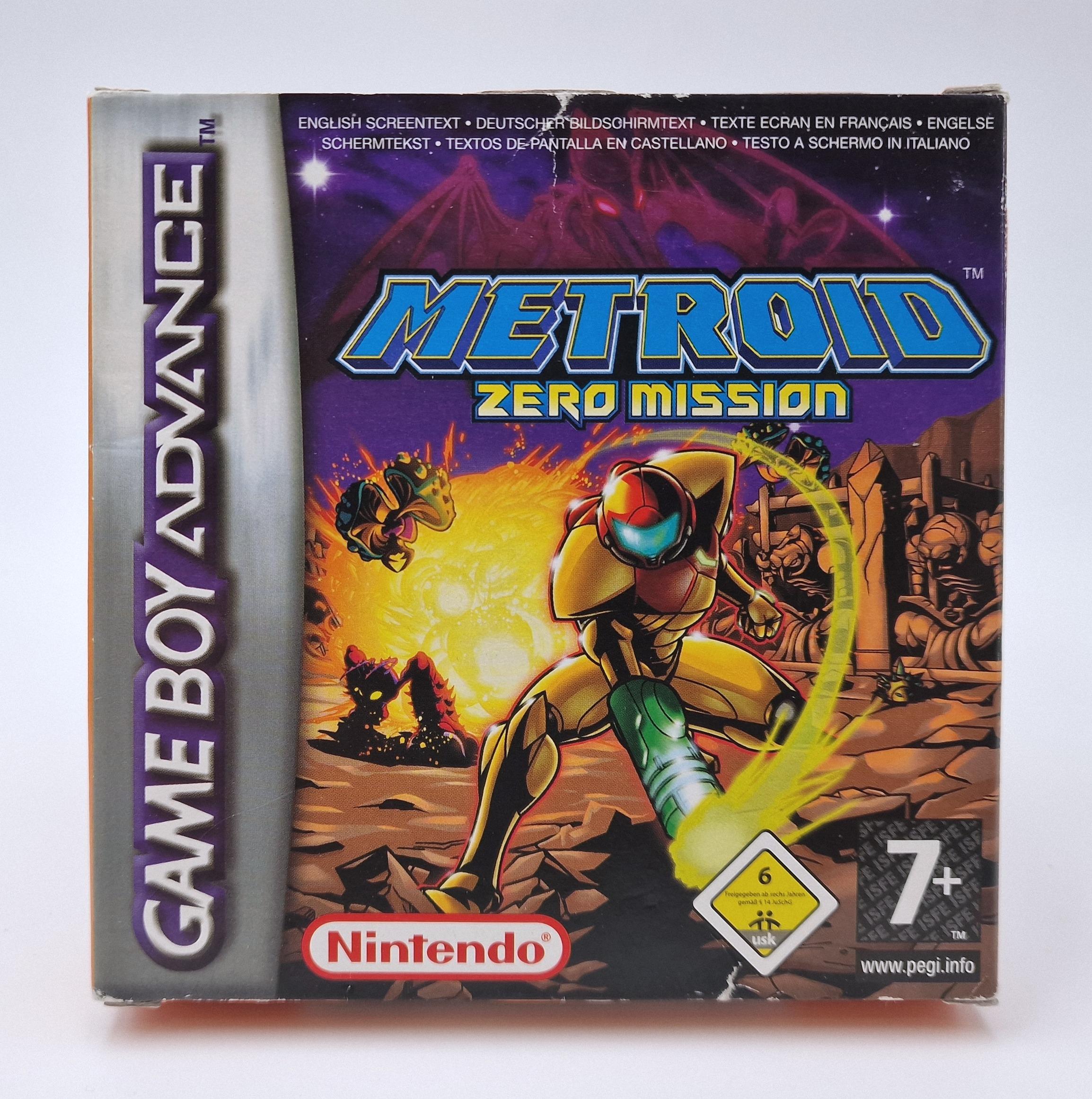 Metroid Zero Mission — Nintendo GBA PAL