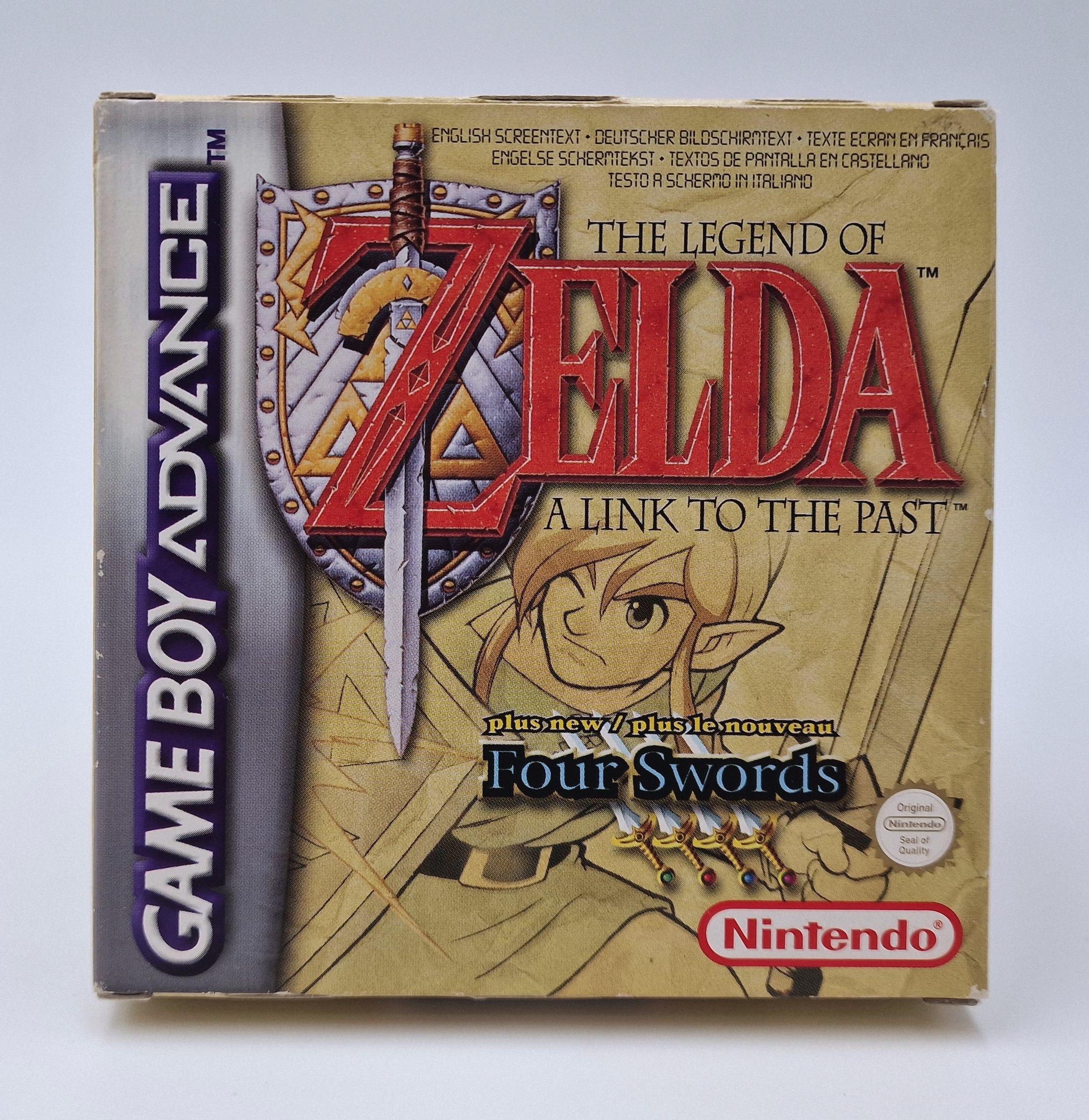 The Legend of Zelda A Link to the Past — Nintendo GBA PAL