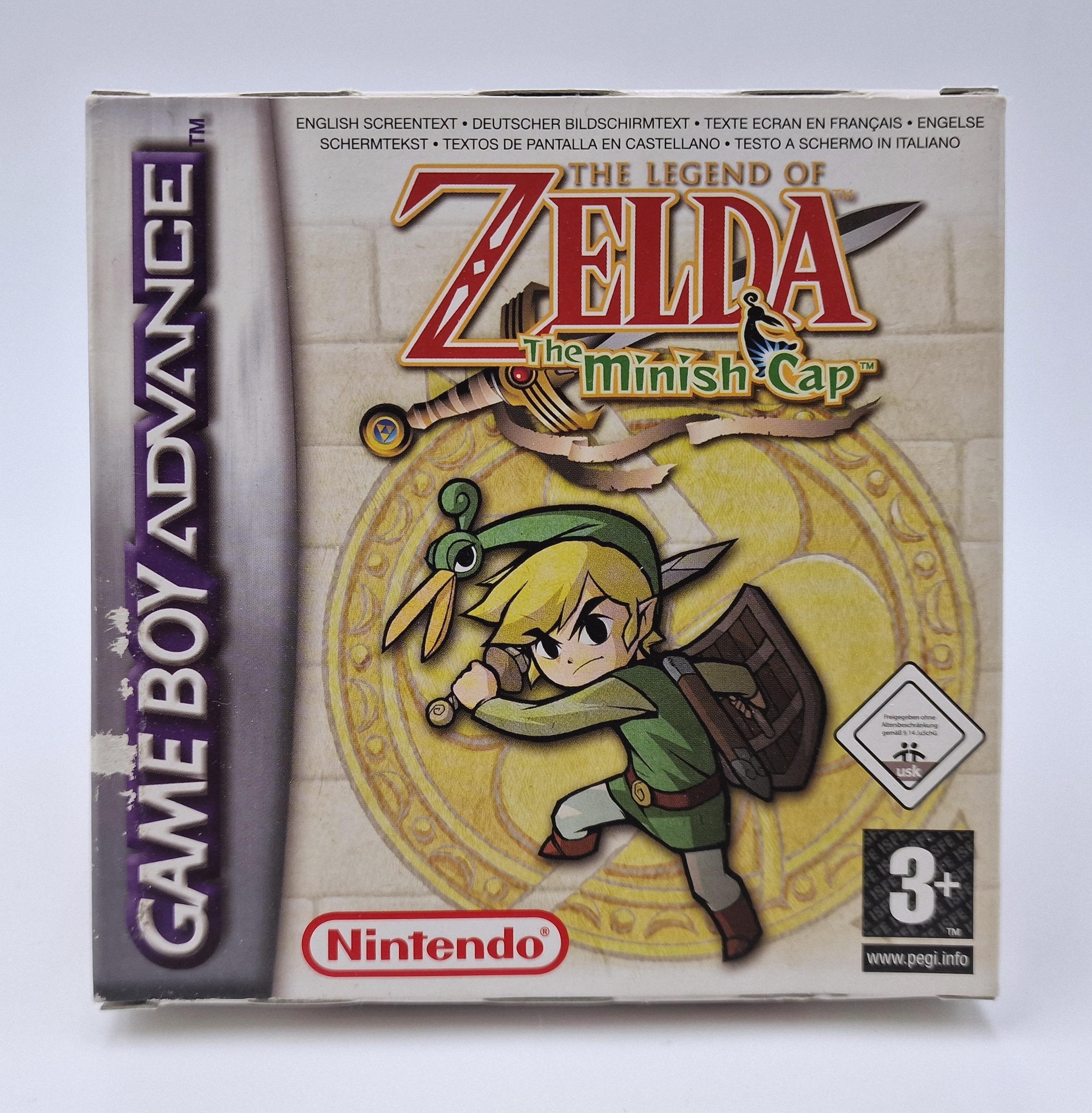 The Legend of Zelda The Minish Cap — Nintendo GBA PAL
