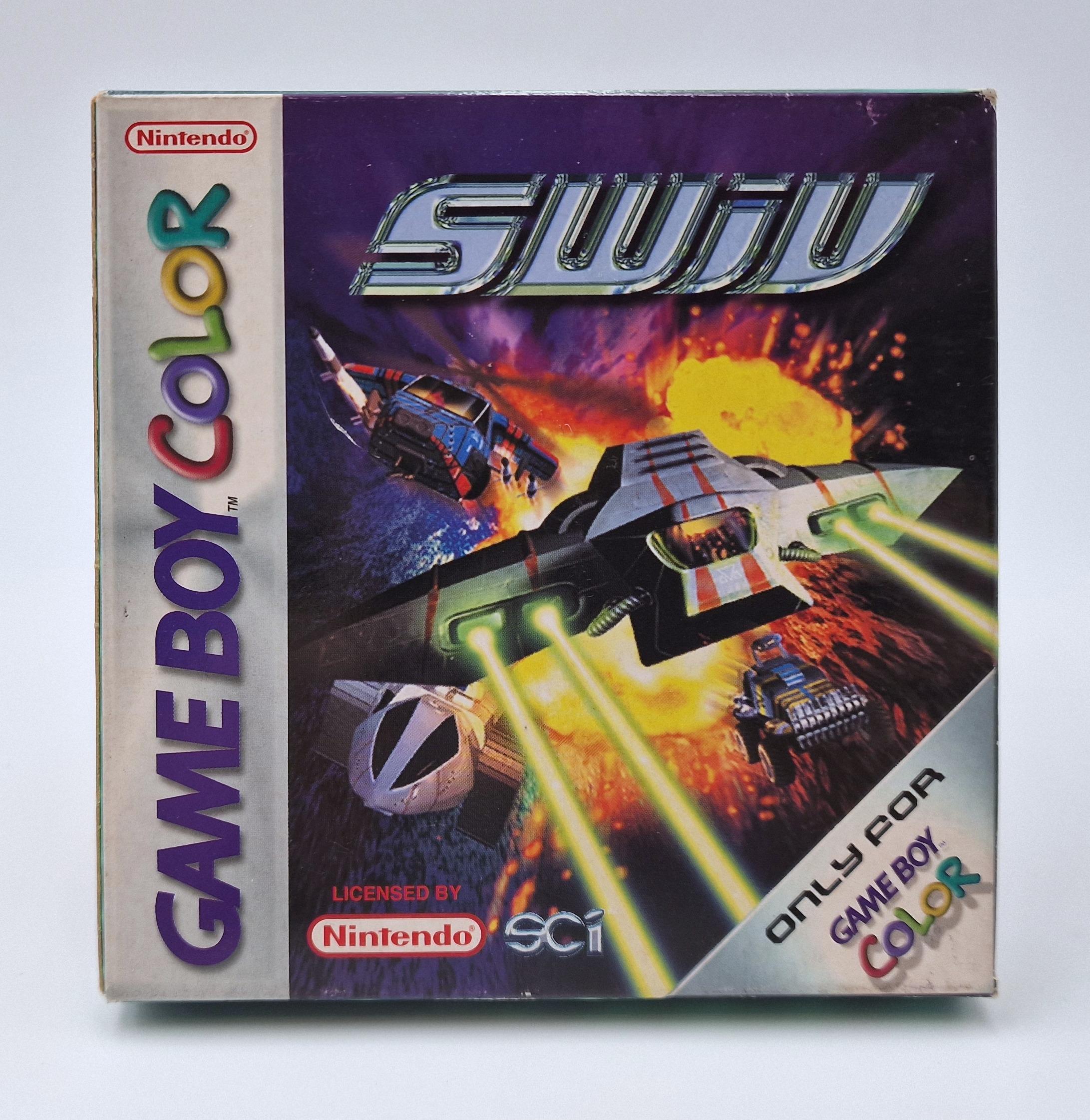 SWIV — Nintendo Game Boy PAL