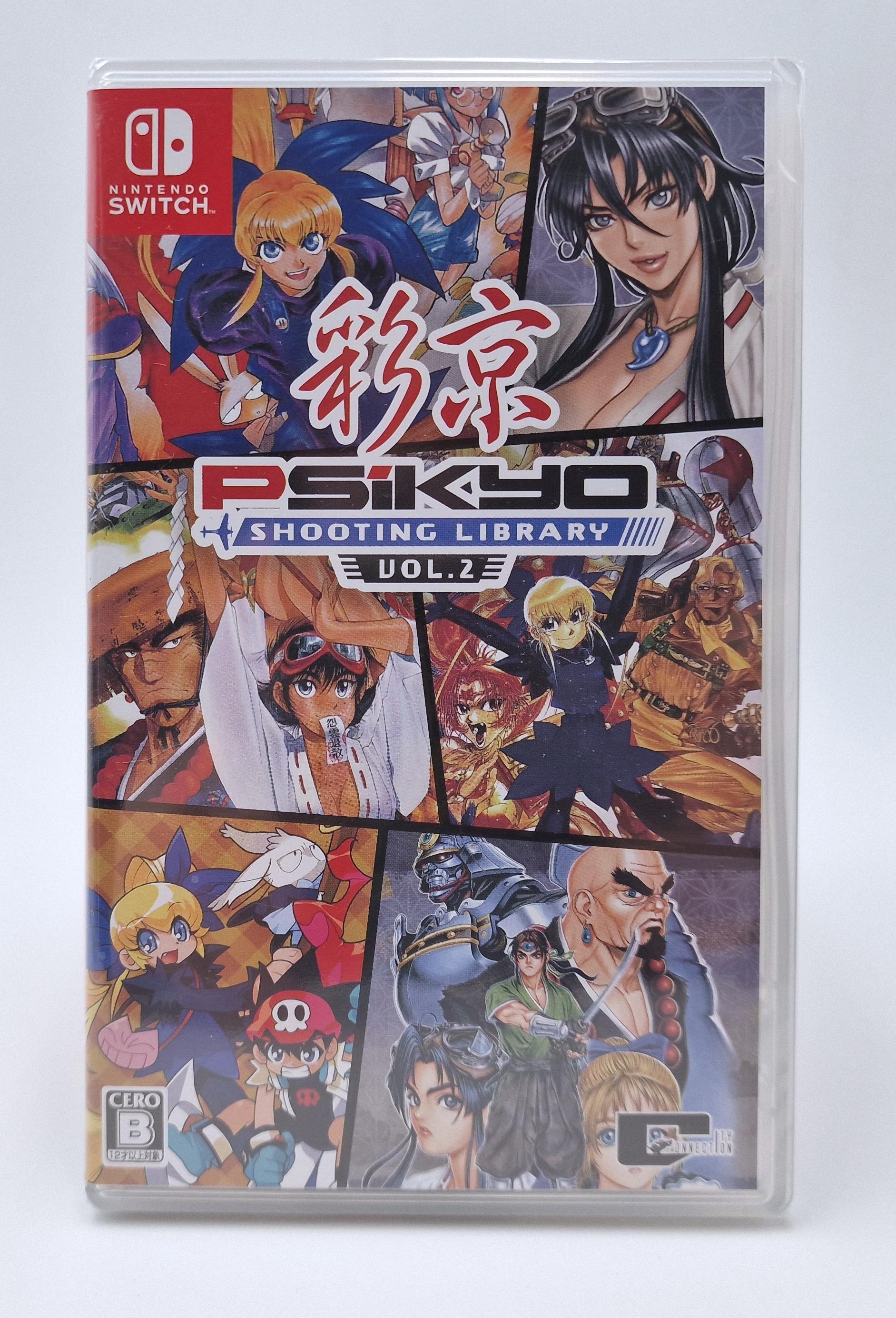 Psikyo Shooting Library Vol. 2 — Nintendo Switch Import Japon