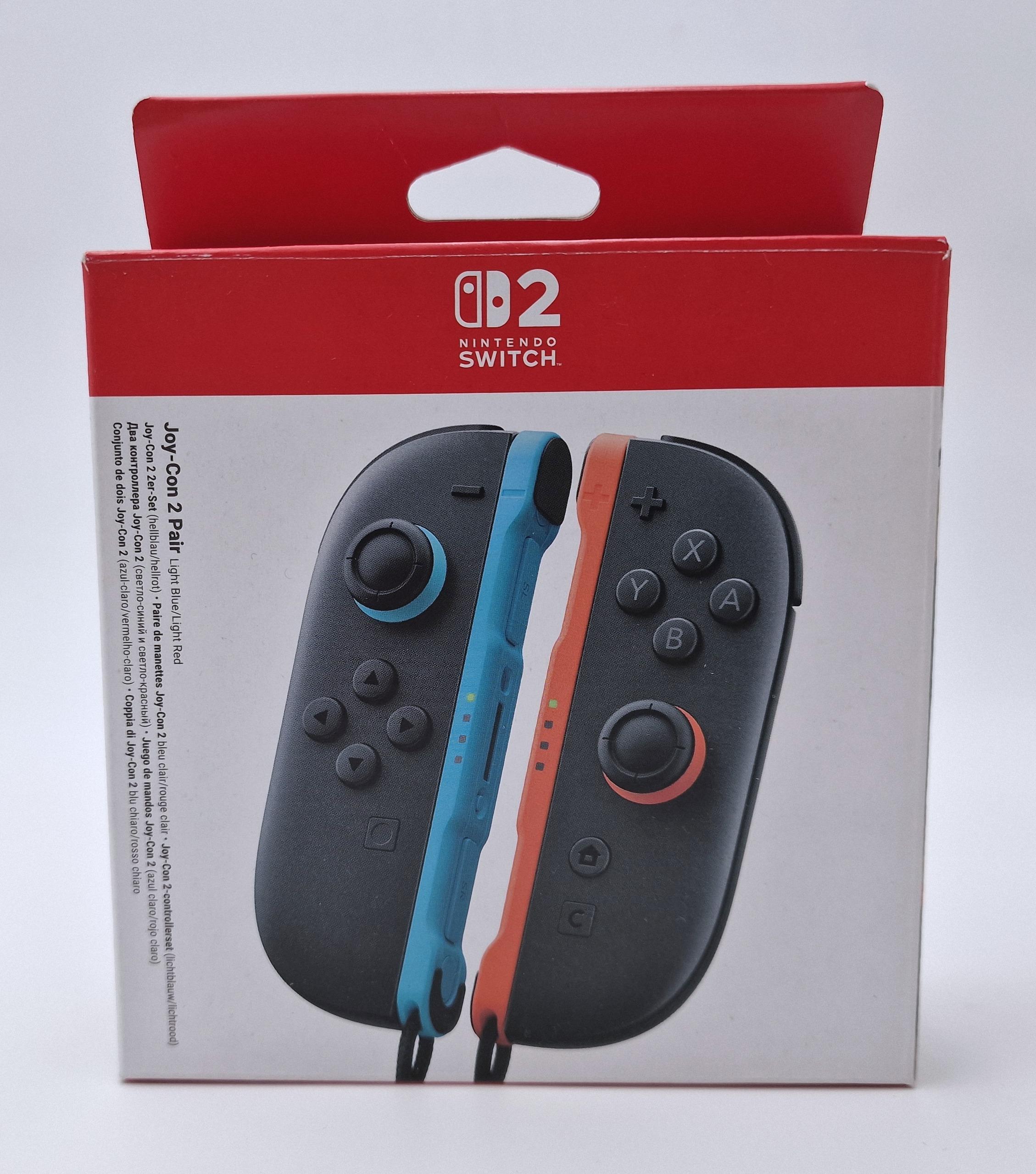 Manette Joy-Con Nintendo Switch 2 Blue & Red Boxed — Console / Accessoire PAL