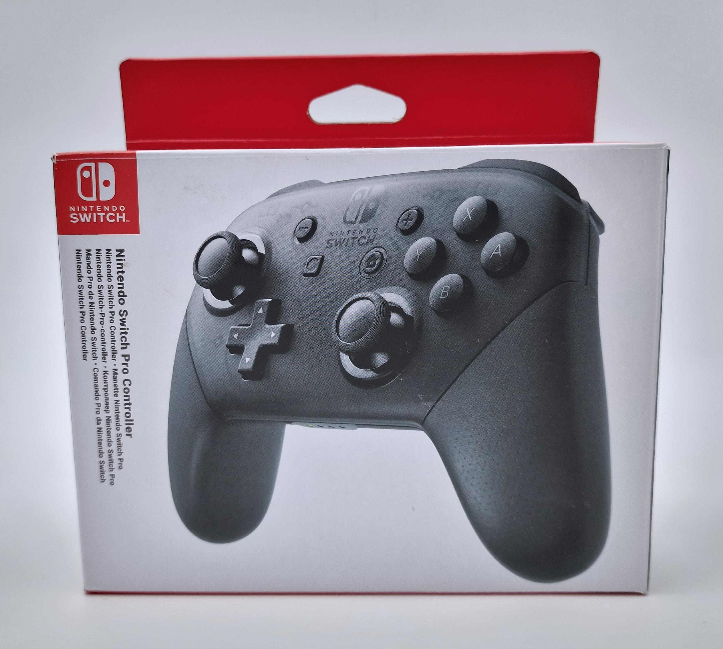 Manette Nintendo Switch Pro Controller Boxed — Console / Accessoire PAL