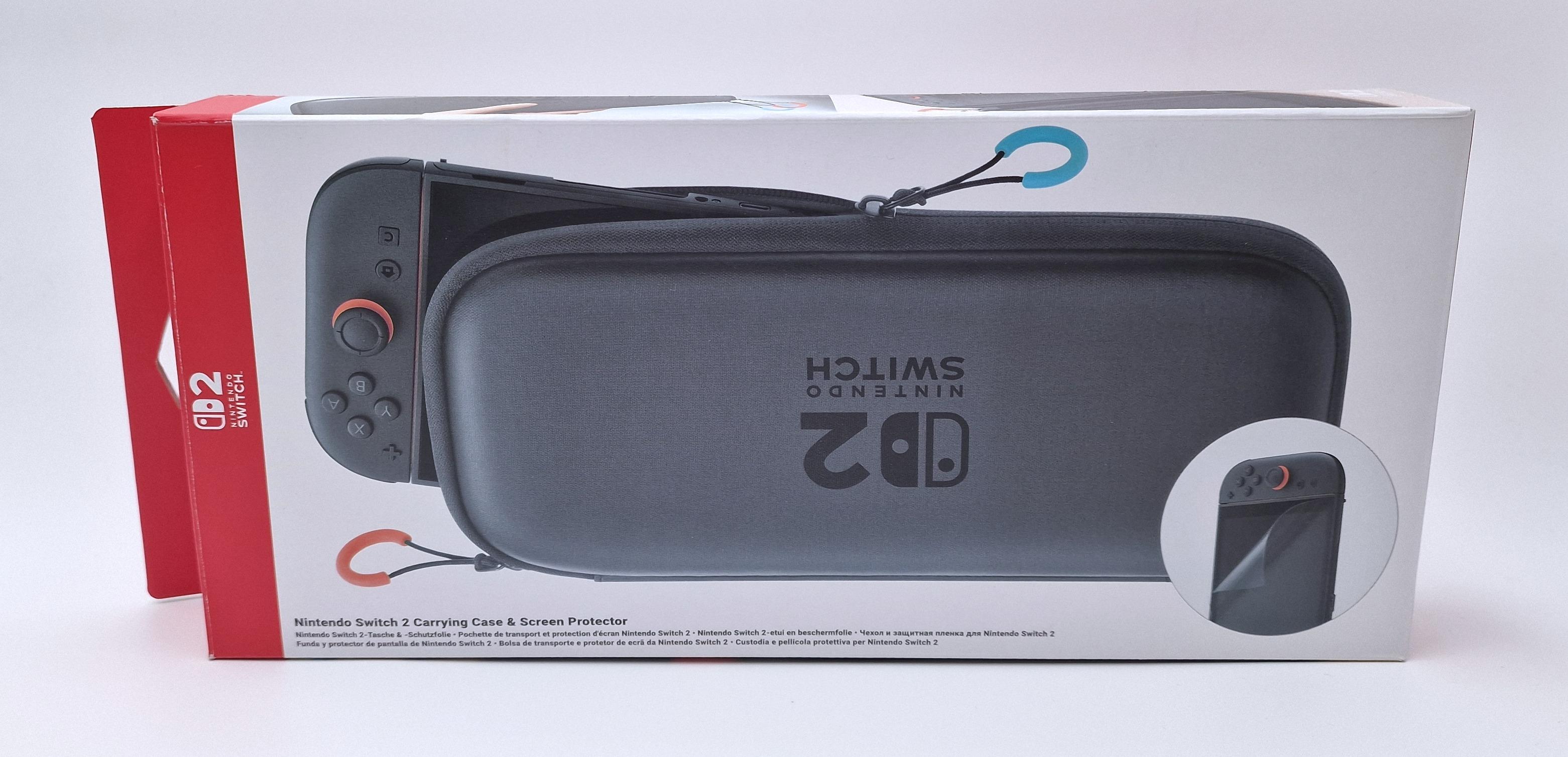 Carrying Case & Screen Protector Nintendo Switch 2 — Console / Accessoire PAL