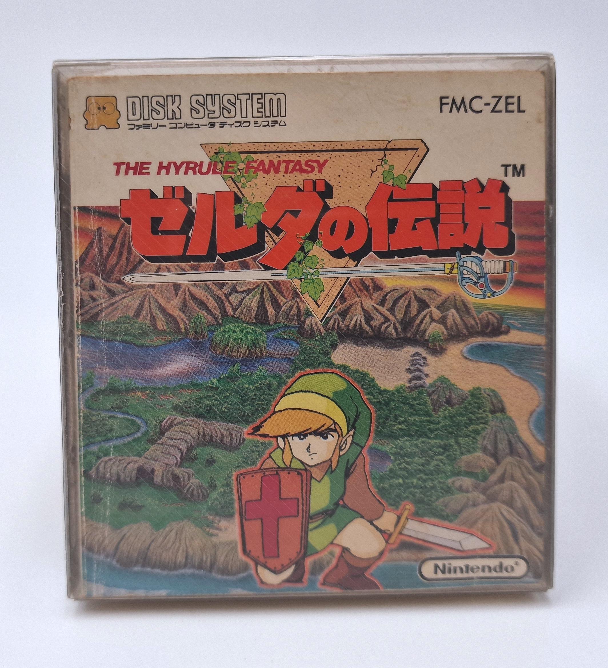 The Legend of Zelda The Hyrule Fantasy — Nintendo NES / FC JAP