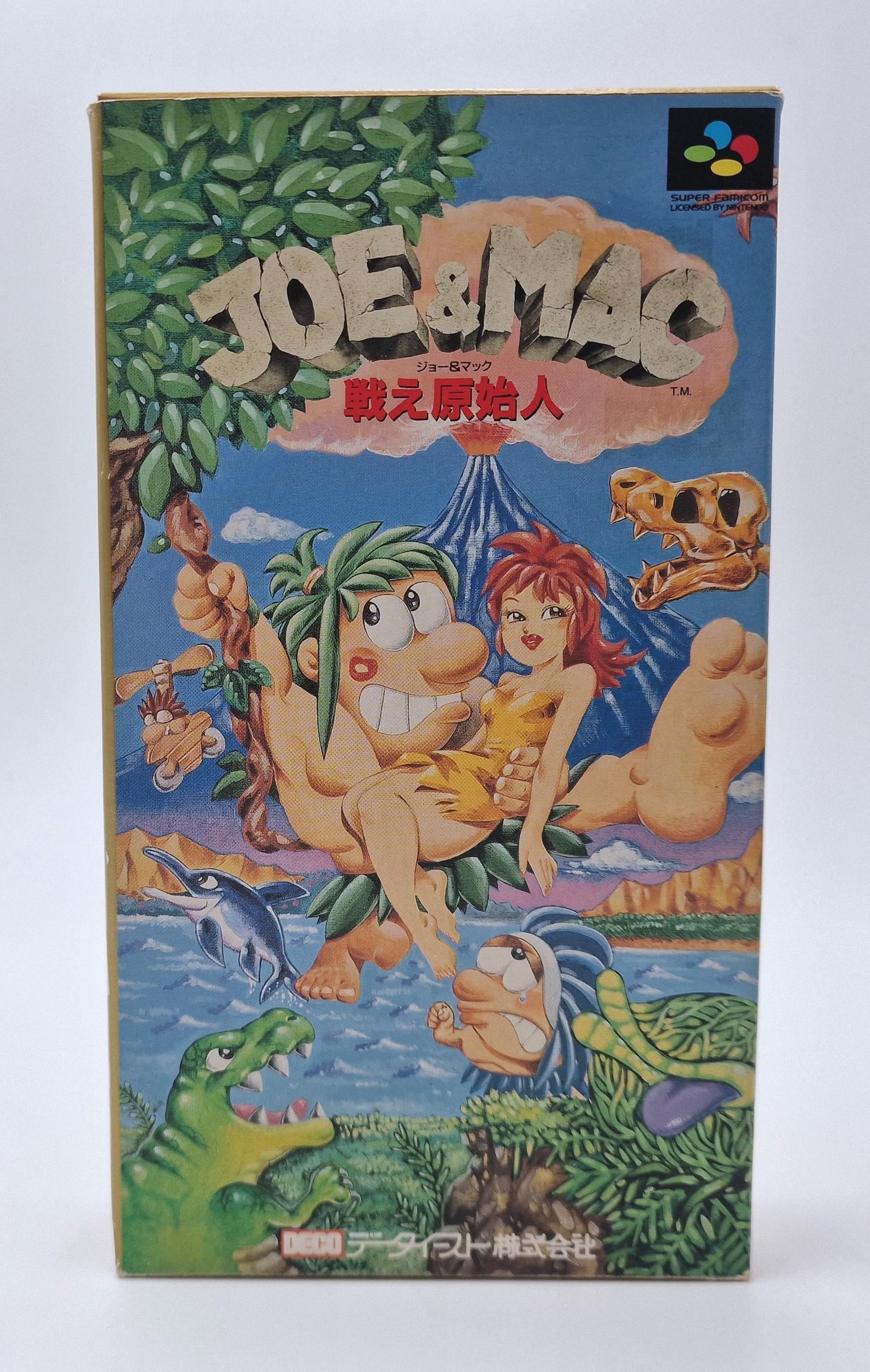 Joe & Mac — Nintendo SFC JAP
