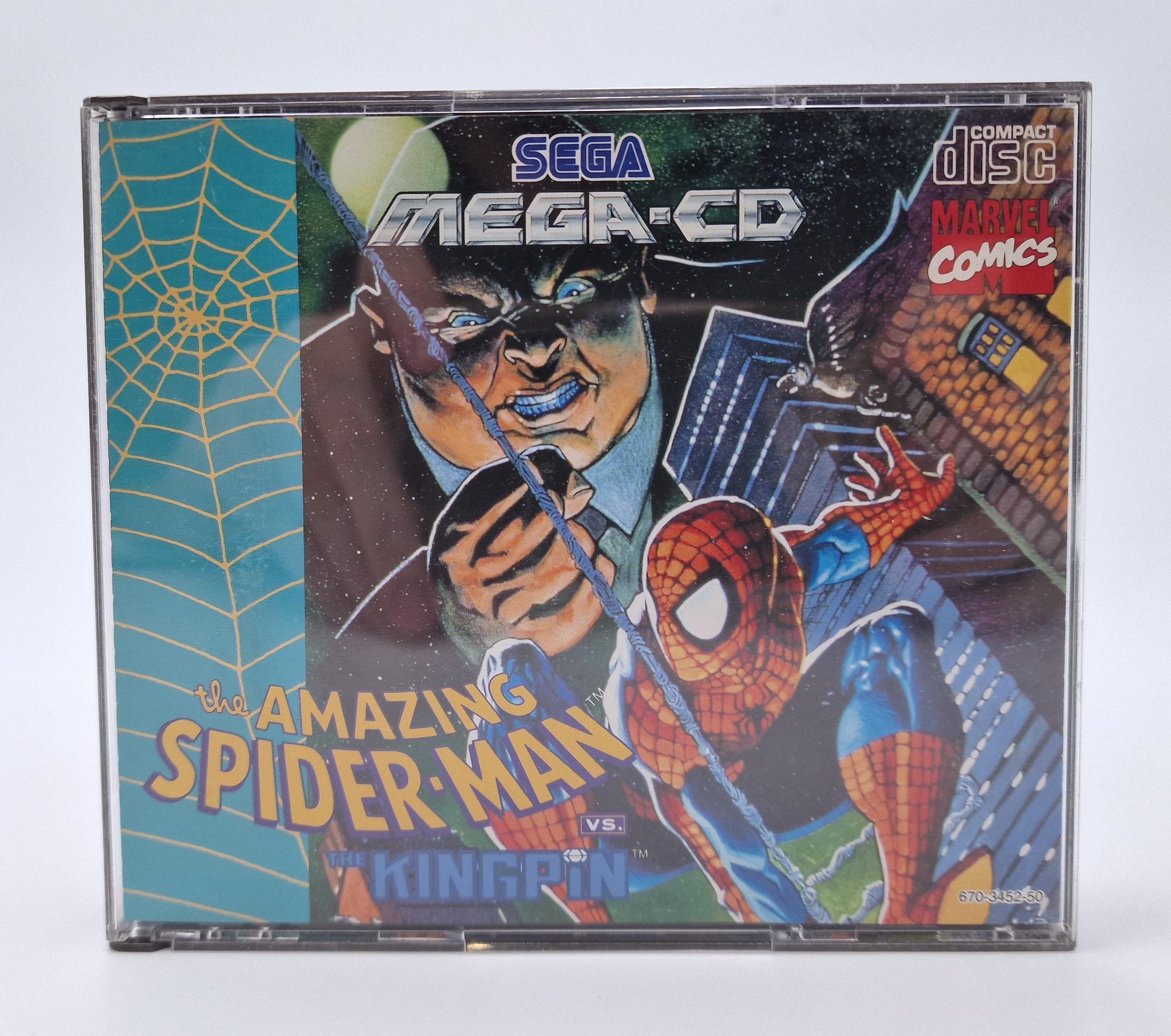 The Amazing Spider-Man vs. The Kingpin — SEGA Mega CD PAL