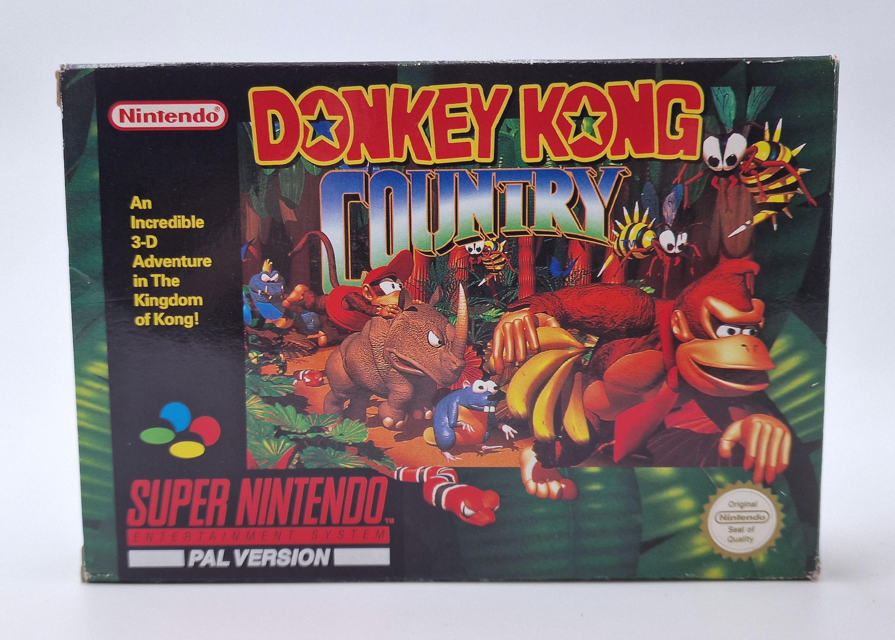 Donkey Kong Country — Nintendo SNES PAL