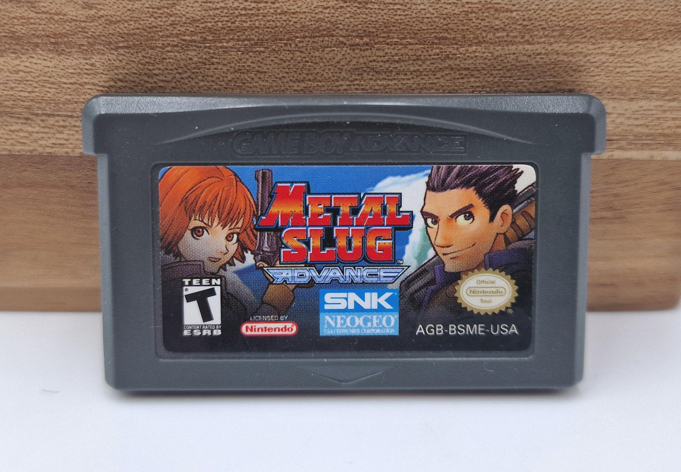 Metal Slug Advance — Nintendo GBA US