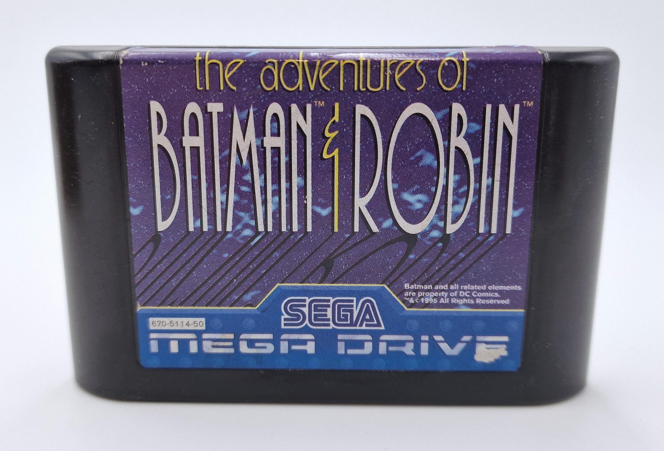The Adventures of Batman & Robin — SEGA Megadrive PAL