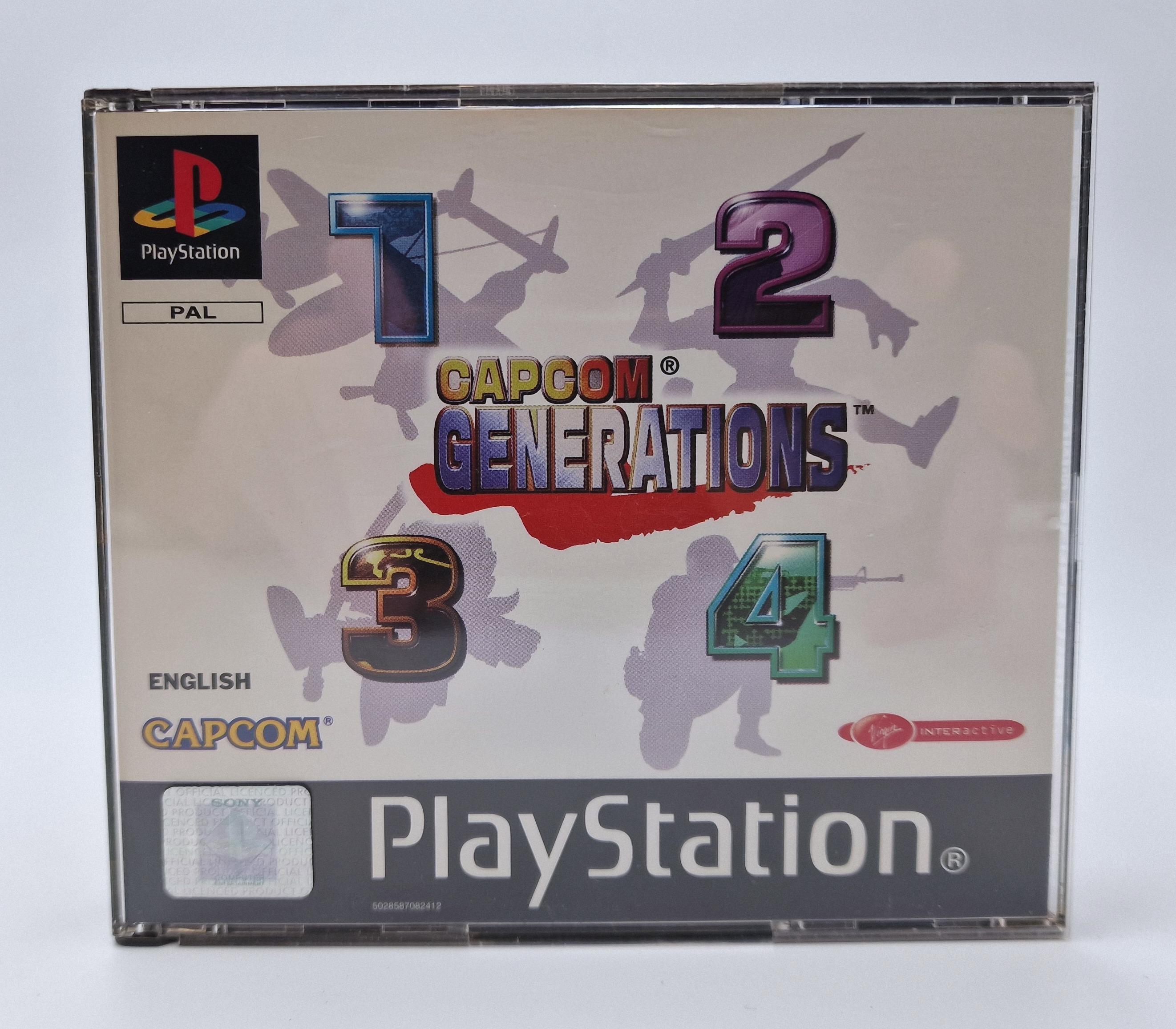 Capcom Generations — Sony PS1 PAL