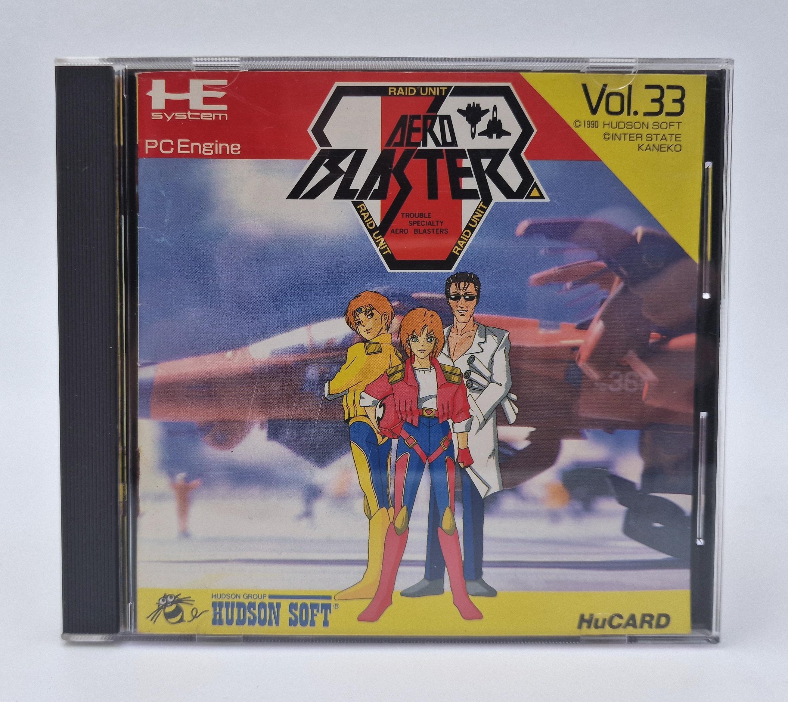 Aero Blasters — NEC PC Engine Import Japon