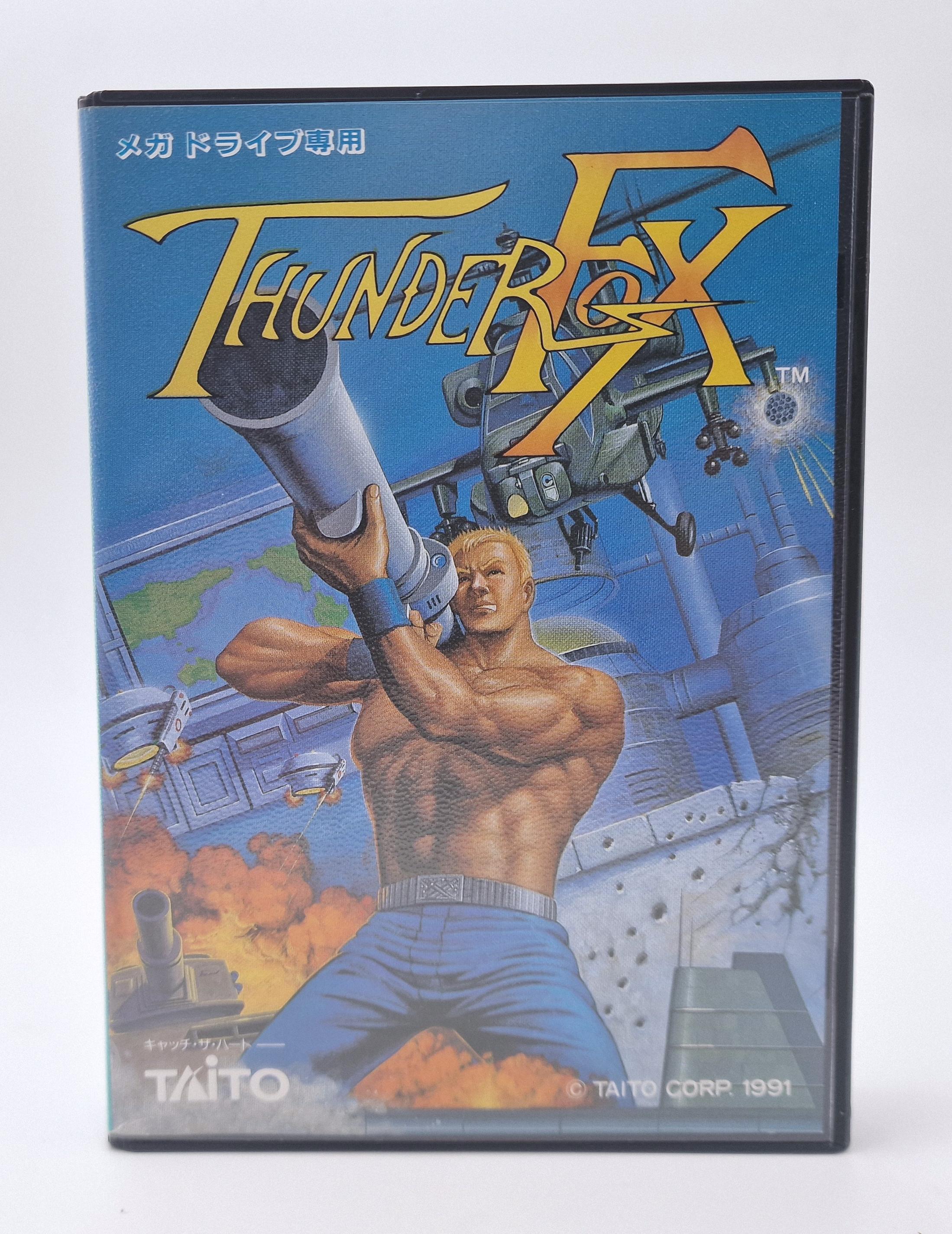 Thunderfox — SEGA Megadrive JAP
