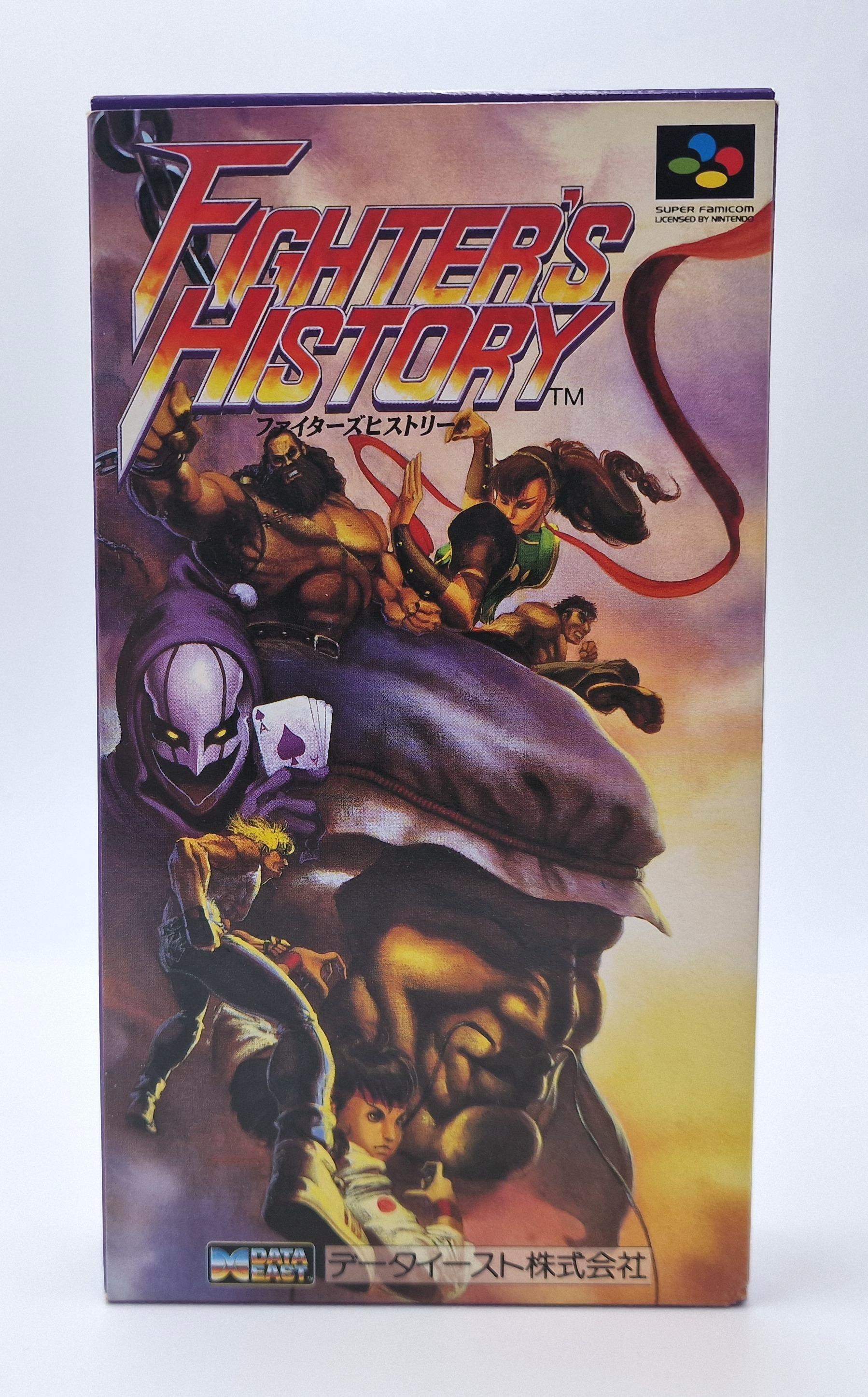 Fighter's History — Nintendo SFC JAP