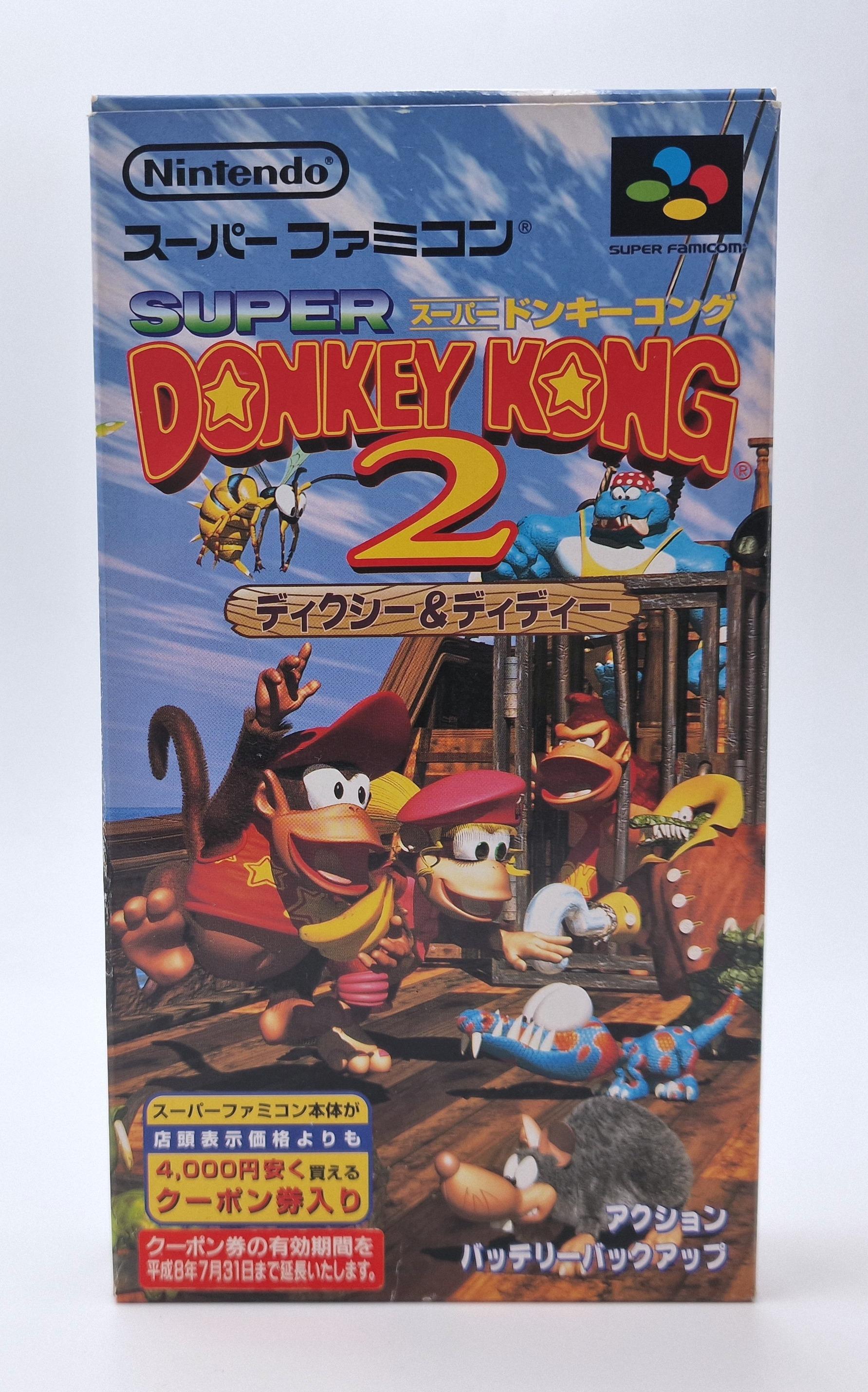 Super Donkey Kong Country 2 — Nintendo NES / FC JAP