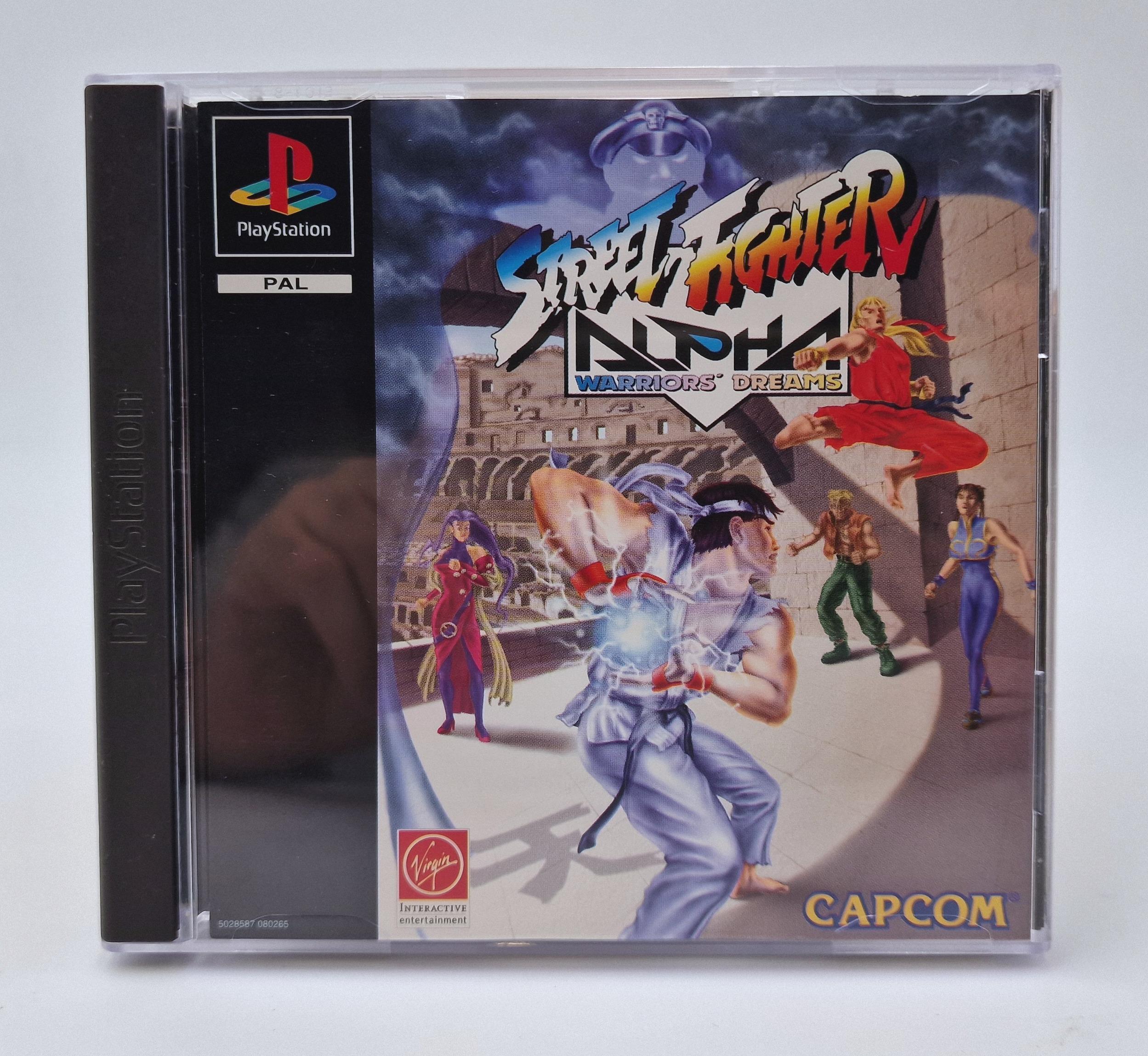 Street Fighter Alpha: Warriors' Dreams — Sony PS1 PAL