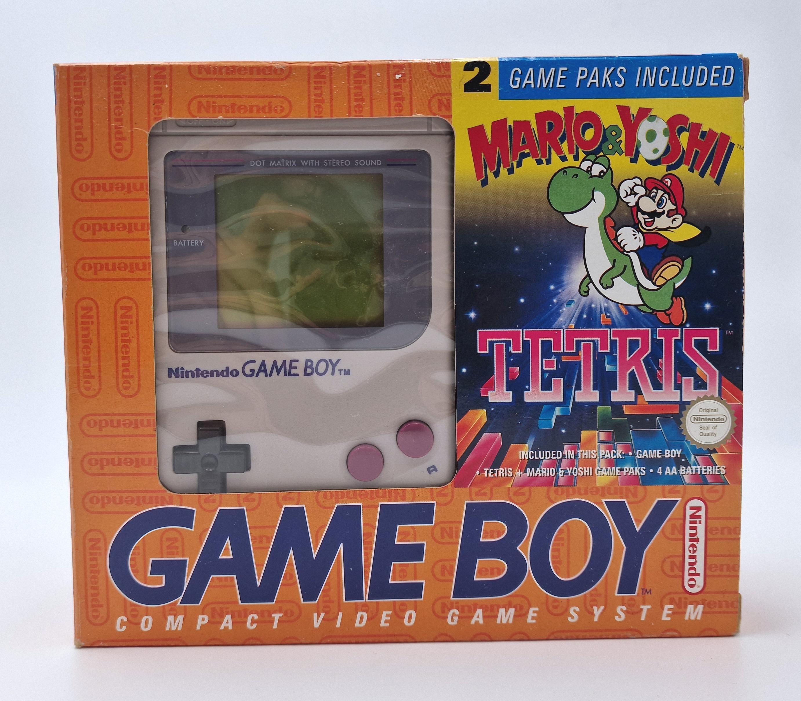 Console Nintendo Gameboy Fat Mario & Yoshi Boxed — Console / Accessoire PAL