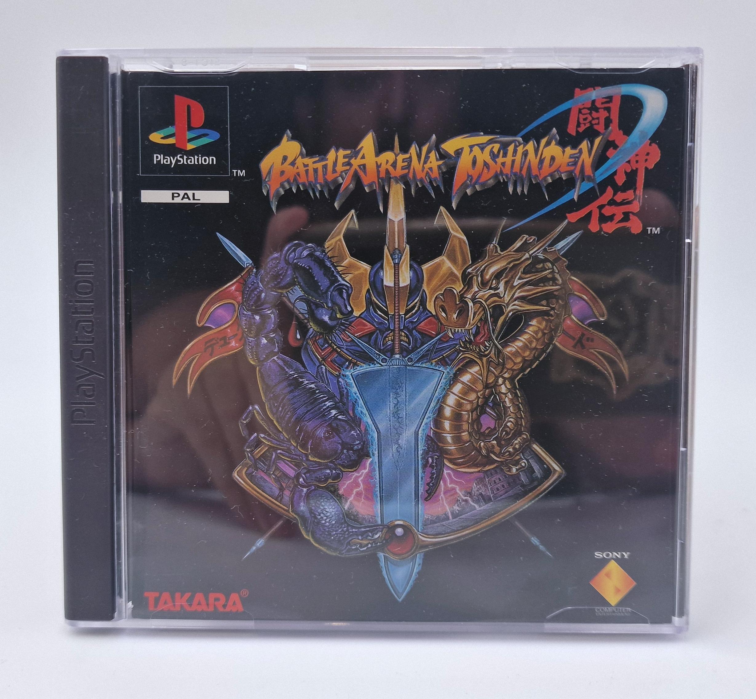 Battle Arena Toshinden — Sony PS1 PAL (Europe)