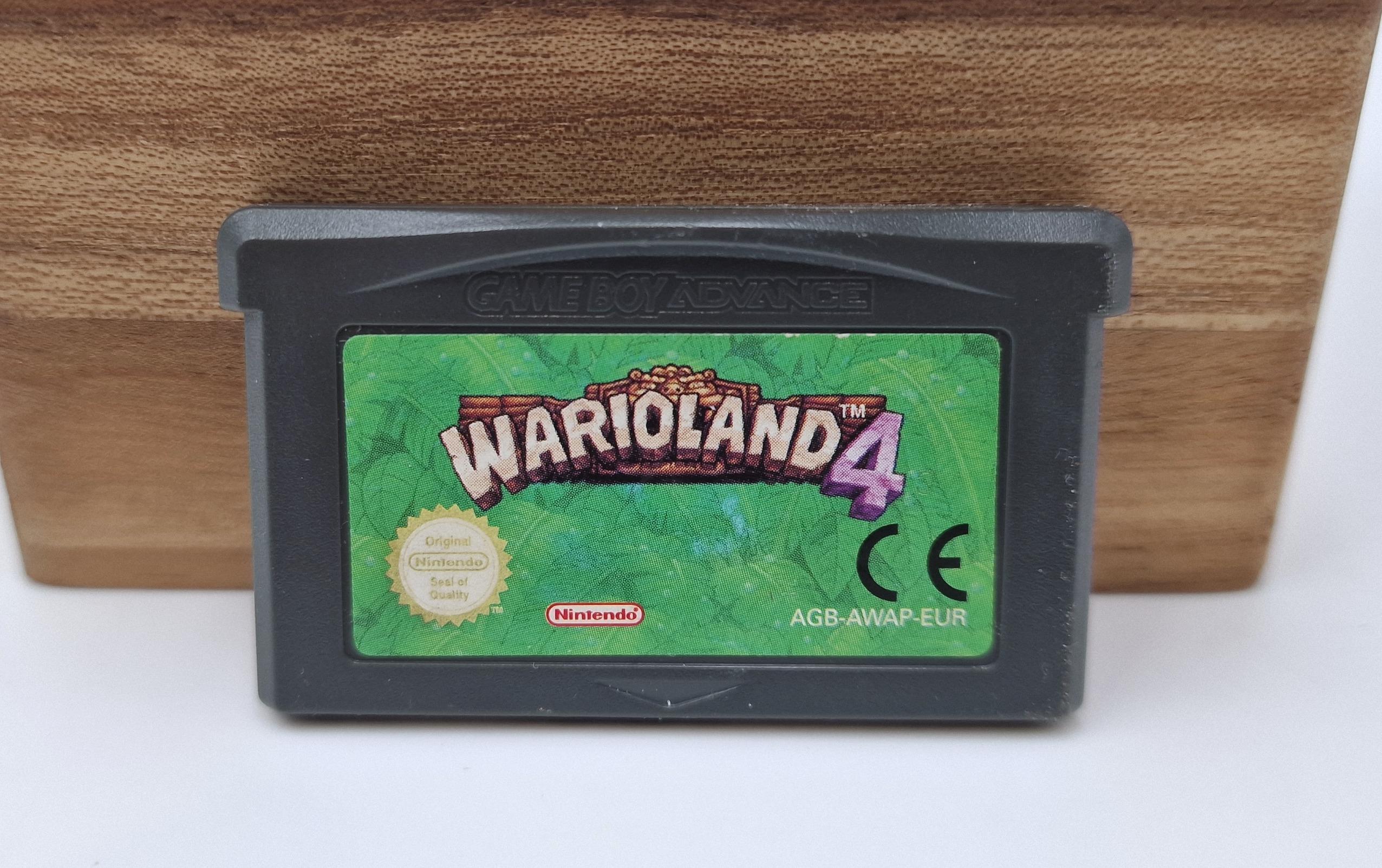 Warioland 4 — Nintendo GBA PAL