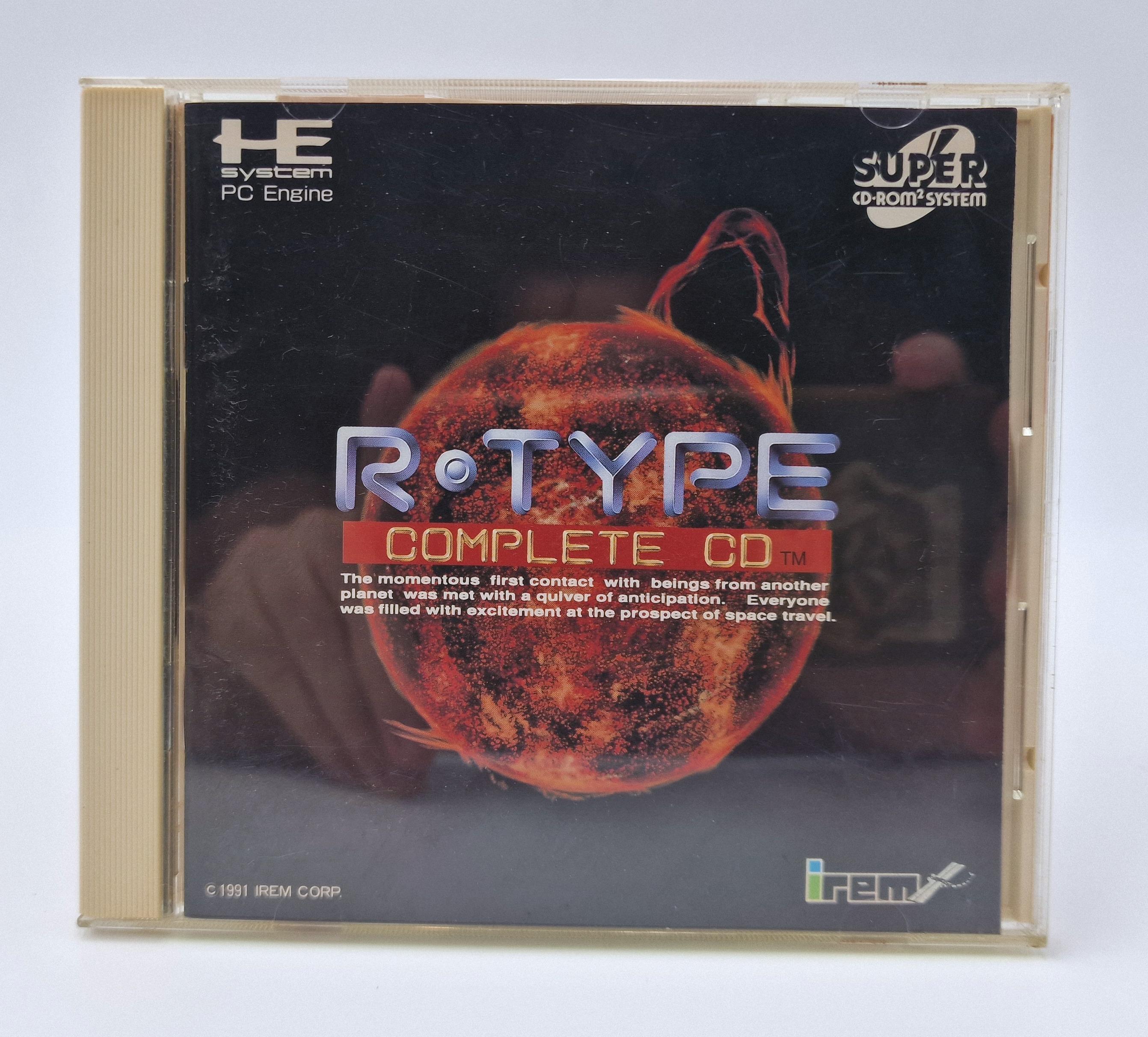 R-Type Complete CD — NEC PC Engine JAP