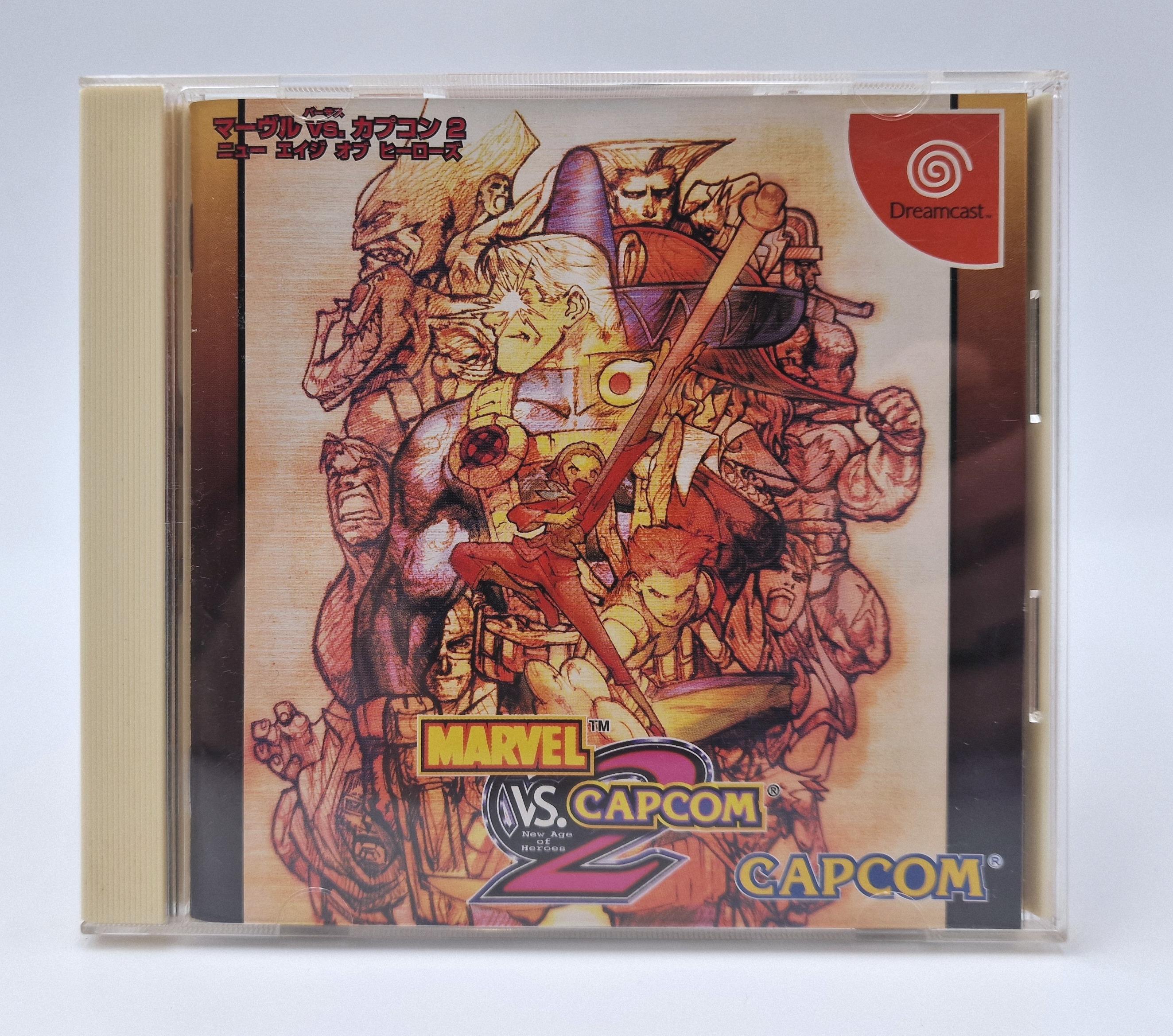 Marvel vs. Capcom 2: New Age of Heroes — SEGA Dreamcast JAP