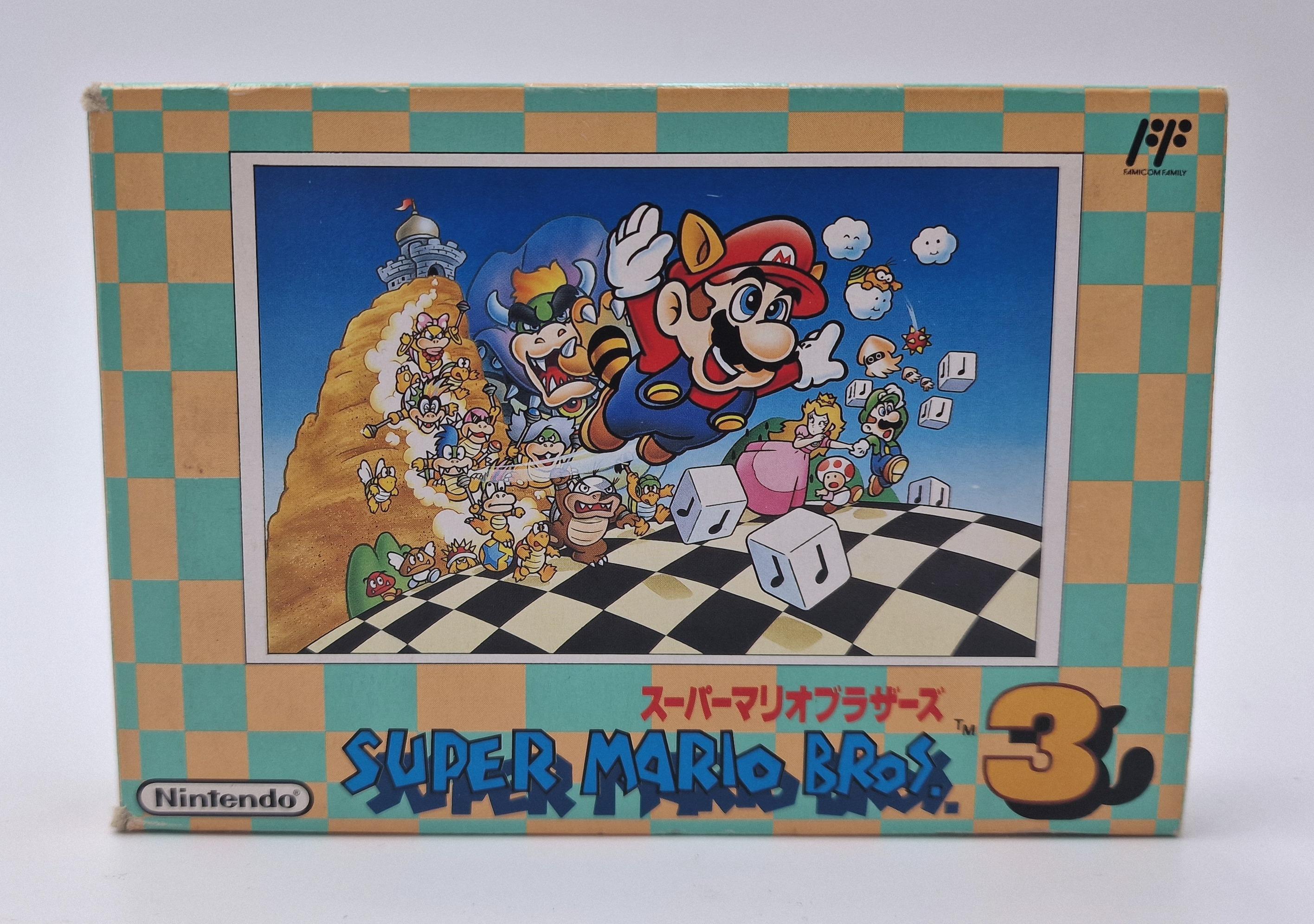 Super Mario Bros 3 — Nintendo NES / FC JAP